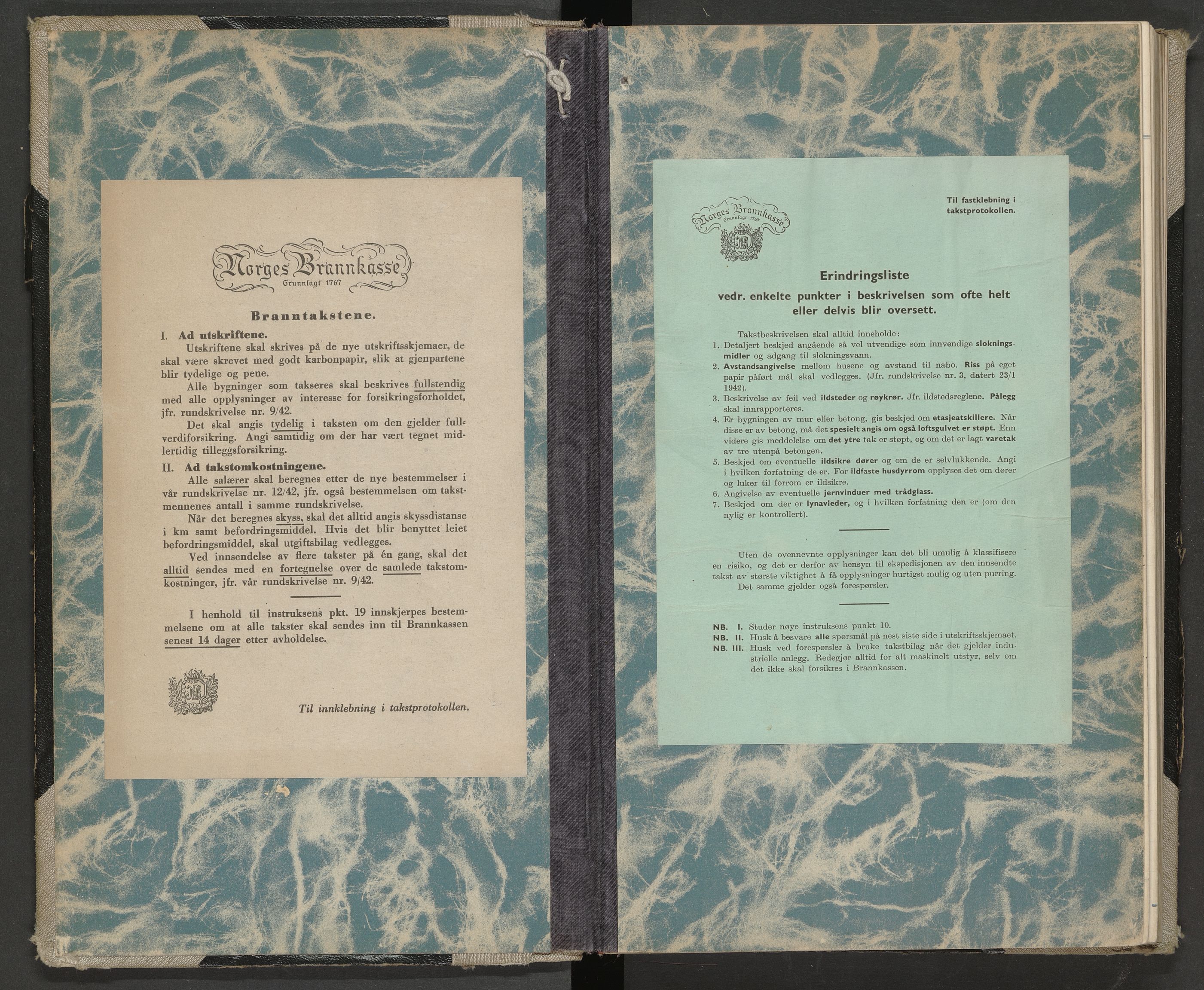 Norges Brannkasse Lødingen og Tjeldsund, AV/SAT-A-5583/Fa/L0007: Branntakstprotokoll, 1948-1953