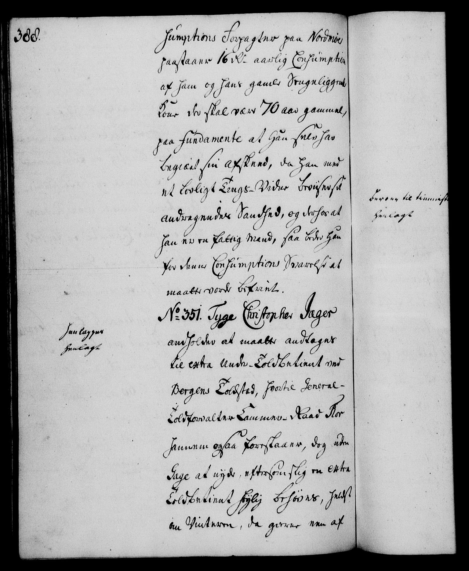 Rentekammeret, Kammerkanselliet, RA/EA-3111/G/Gh/Gha/L0028: Norsk ekstraktmemorialprotokoll (merket RK 53.73), 1746-1748, s. 388