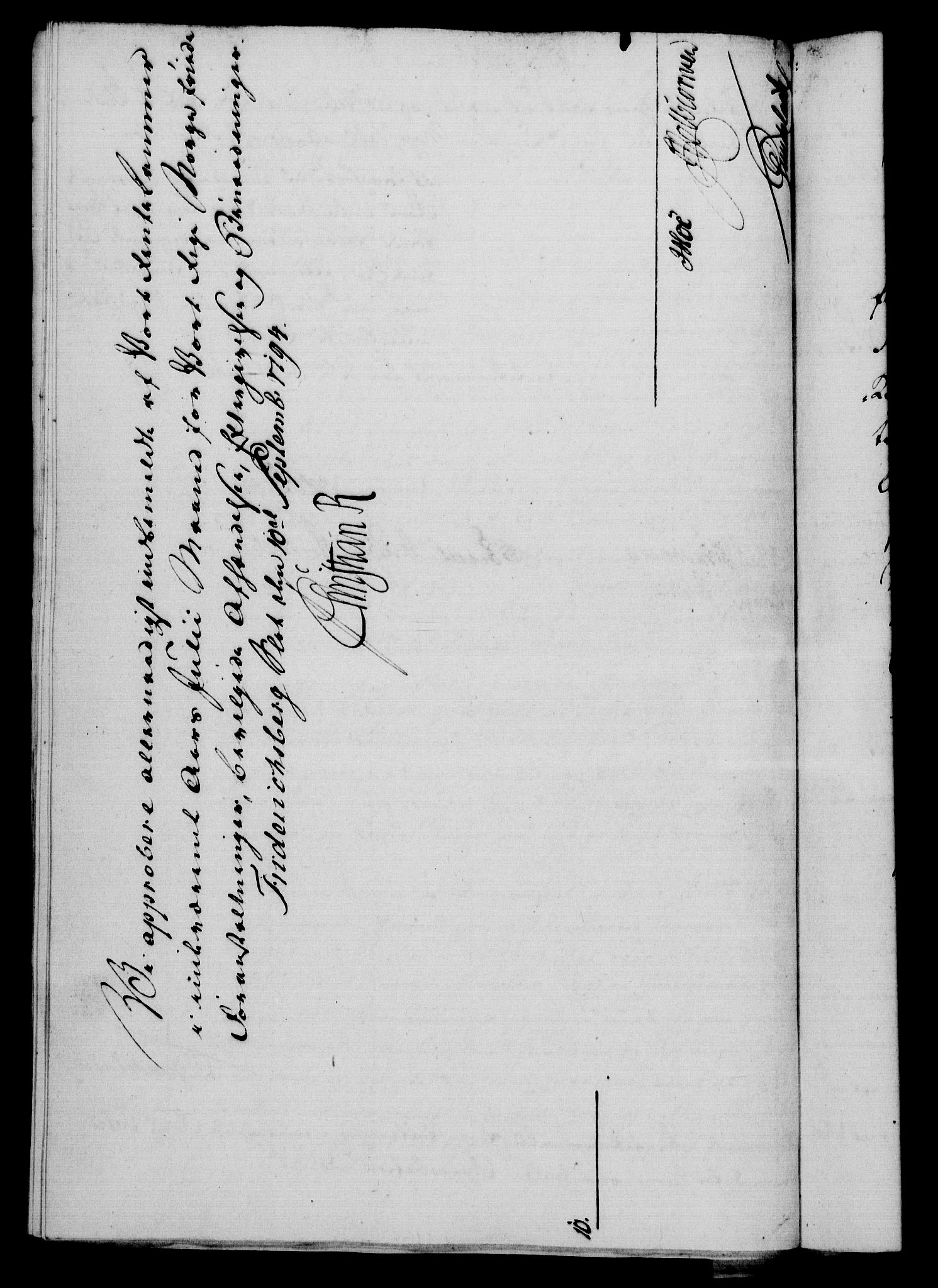 Rentekammeret, Kammerkanselliet, RA/EA-3111/G/Gf/Gfa/L0076: Norsk relasjons- og resolusjonsprotokoll (merket RK 52.76), 1794, s. 358