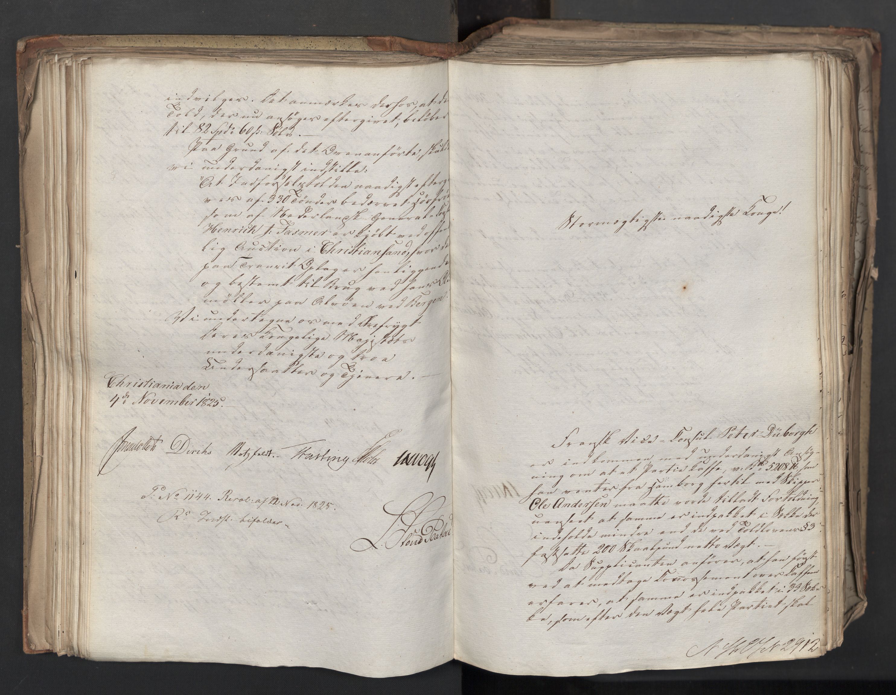 Statsrådsavdelingen i Stockholm, AV/RA-S-1003/D/Da/L0044: Regjeringsinnstillinger nr. 2846-3066, 1825, s. 150