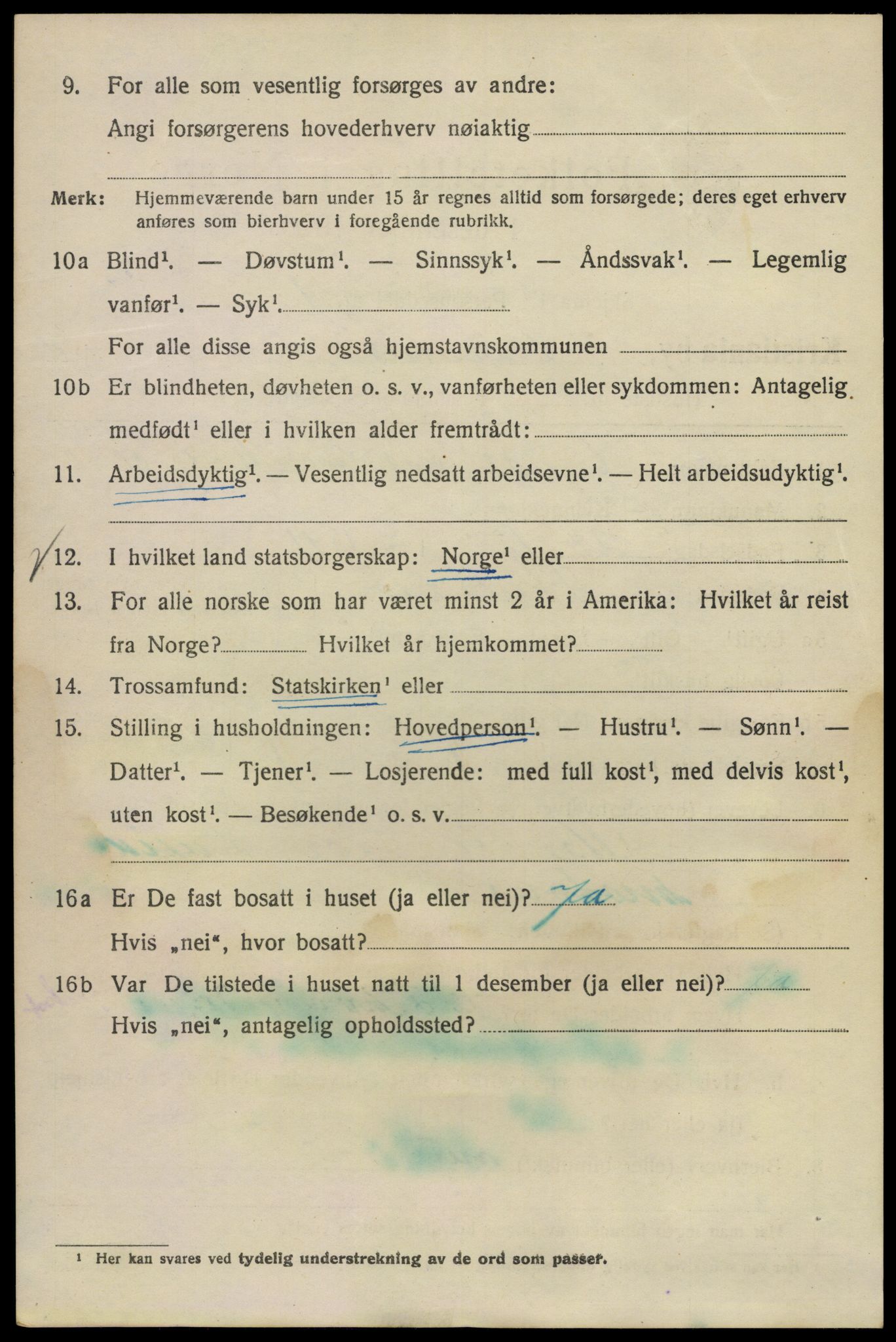 SAO, Folketelling 1920 for 0301 Kristiania kjøpstad, 1920, s. 656154