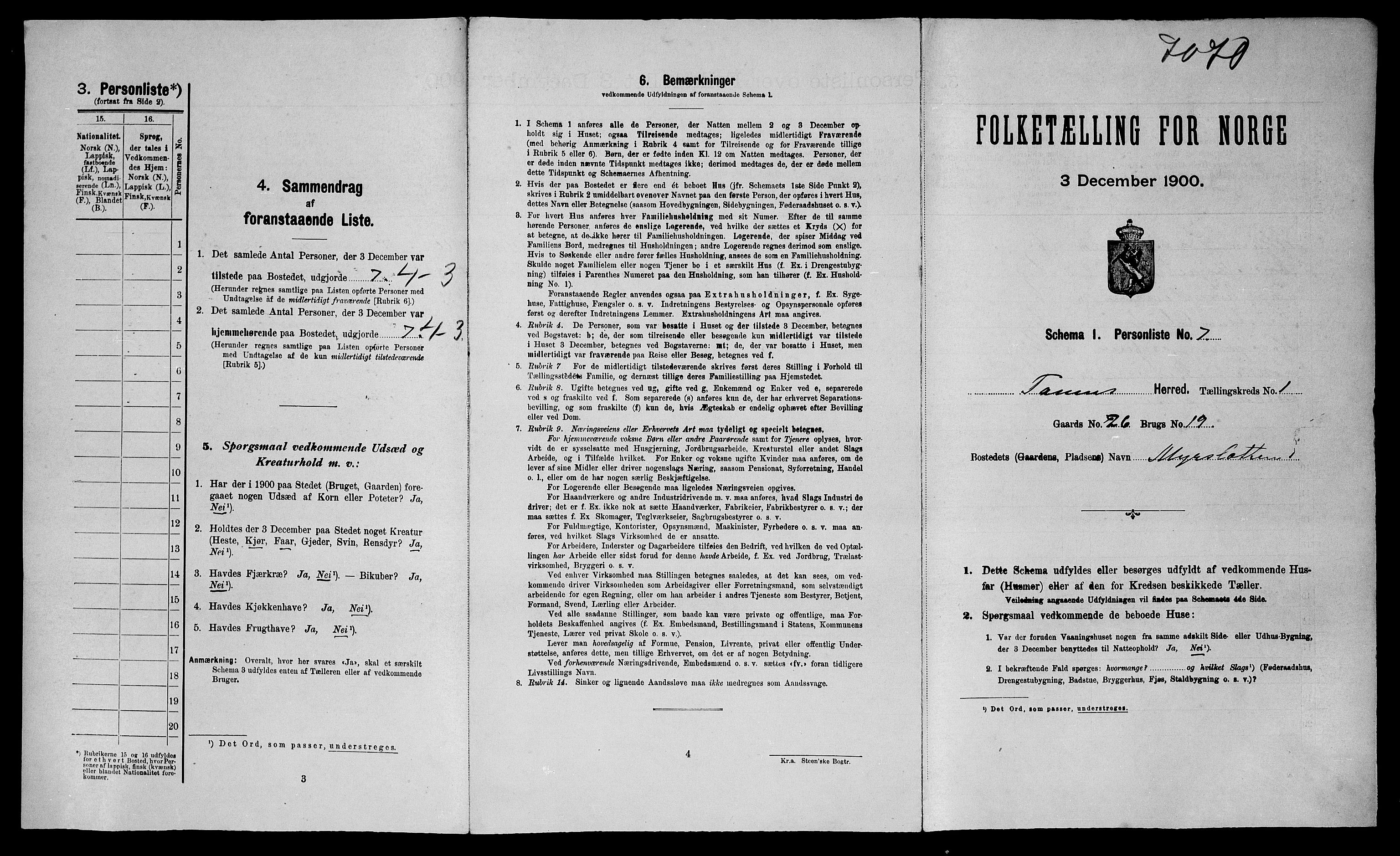 SATØ, Folketelling 1900 for 2025 Tana herred, 1900, s. 38