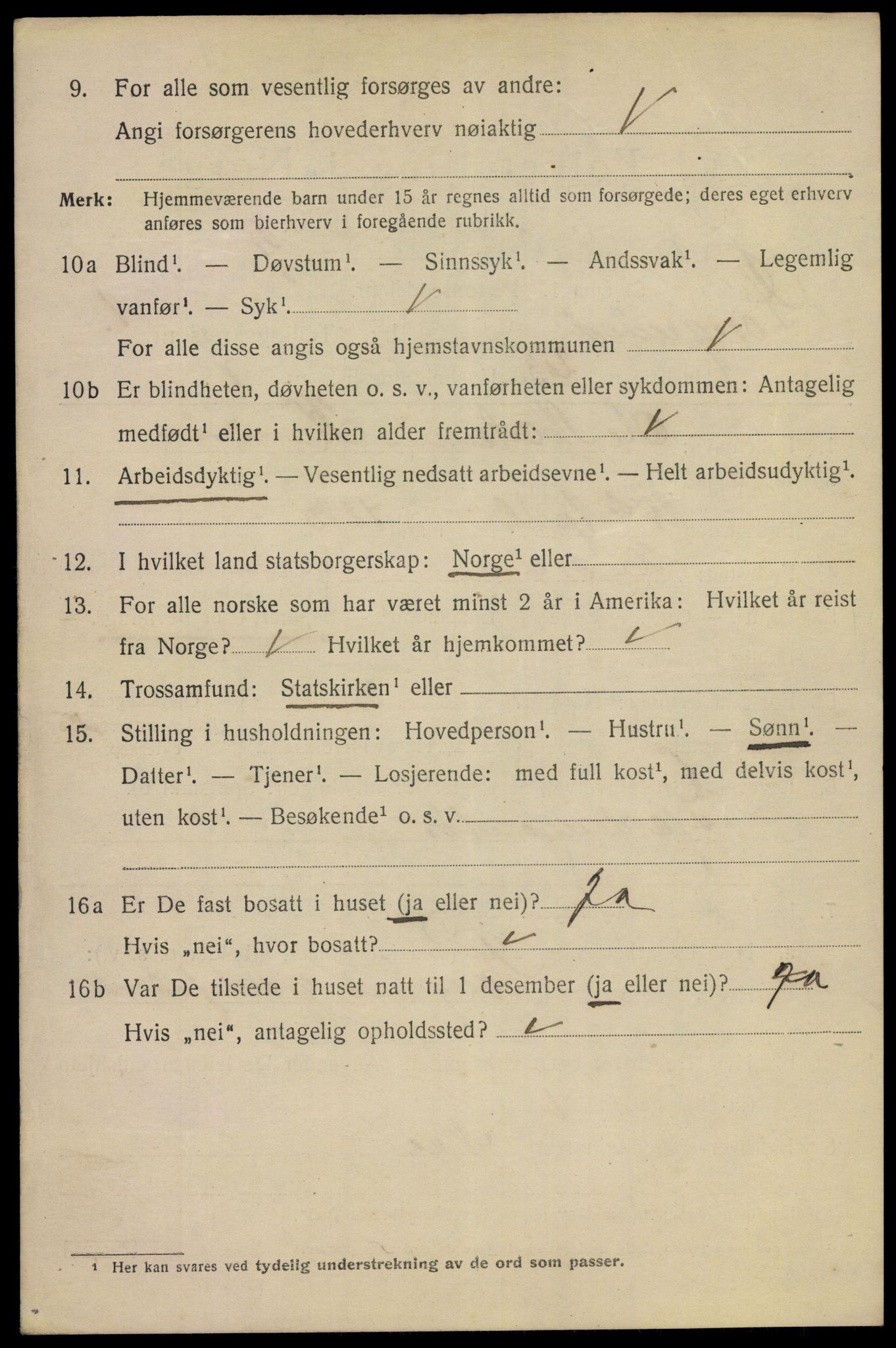 SAKO, Folketelling 1920 for 0805 Porsgrunn kjøpstad, 1920, s. 9444