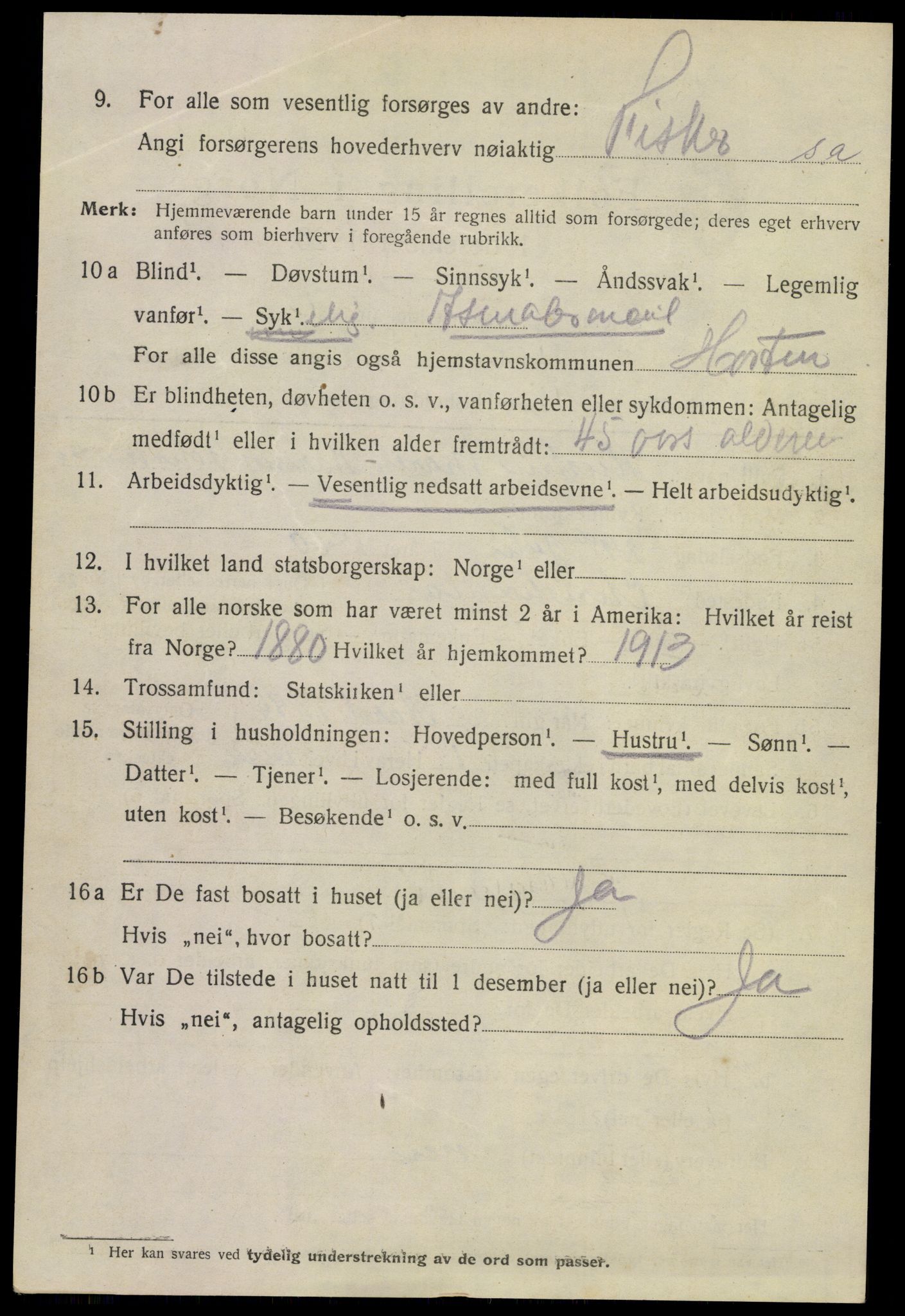 SAKO, Folketelling 1920 for 0703 Horten kjøpstad, 1920, s. 10382