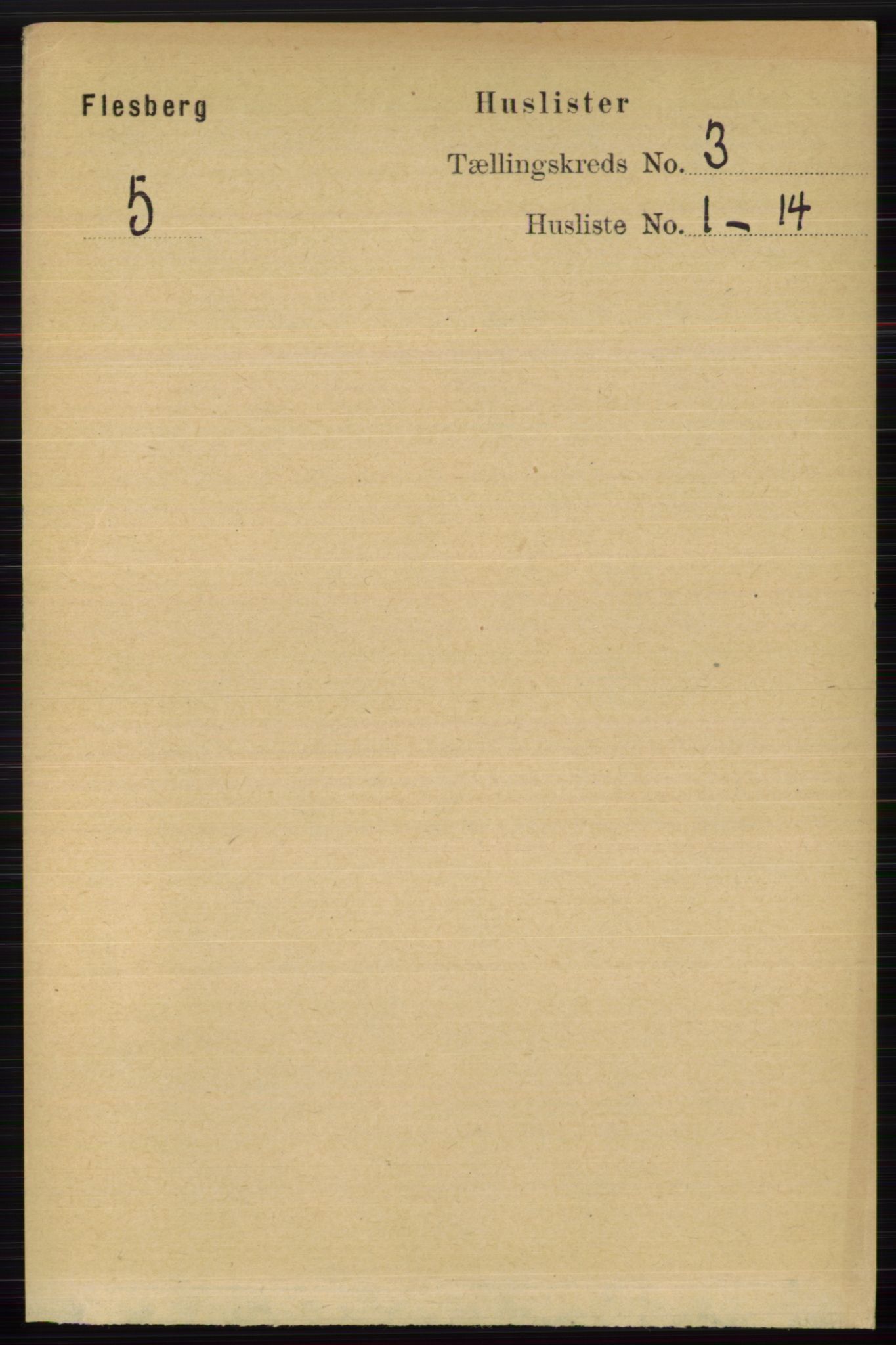 RA, Folketelling 1891 for 0631 Flesberg herred, 1891, s. 393