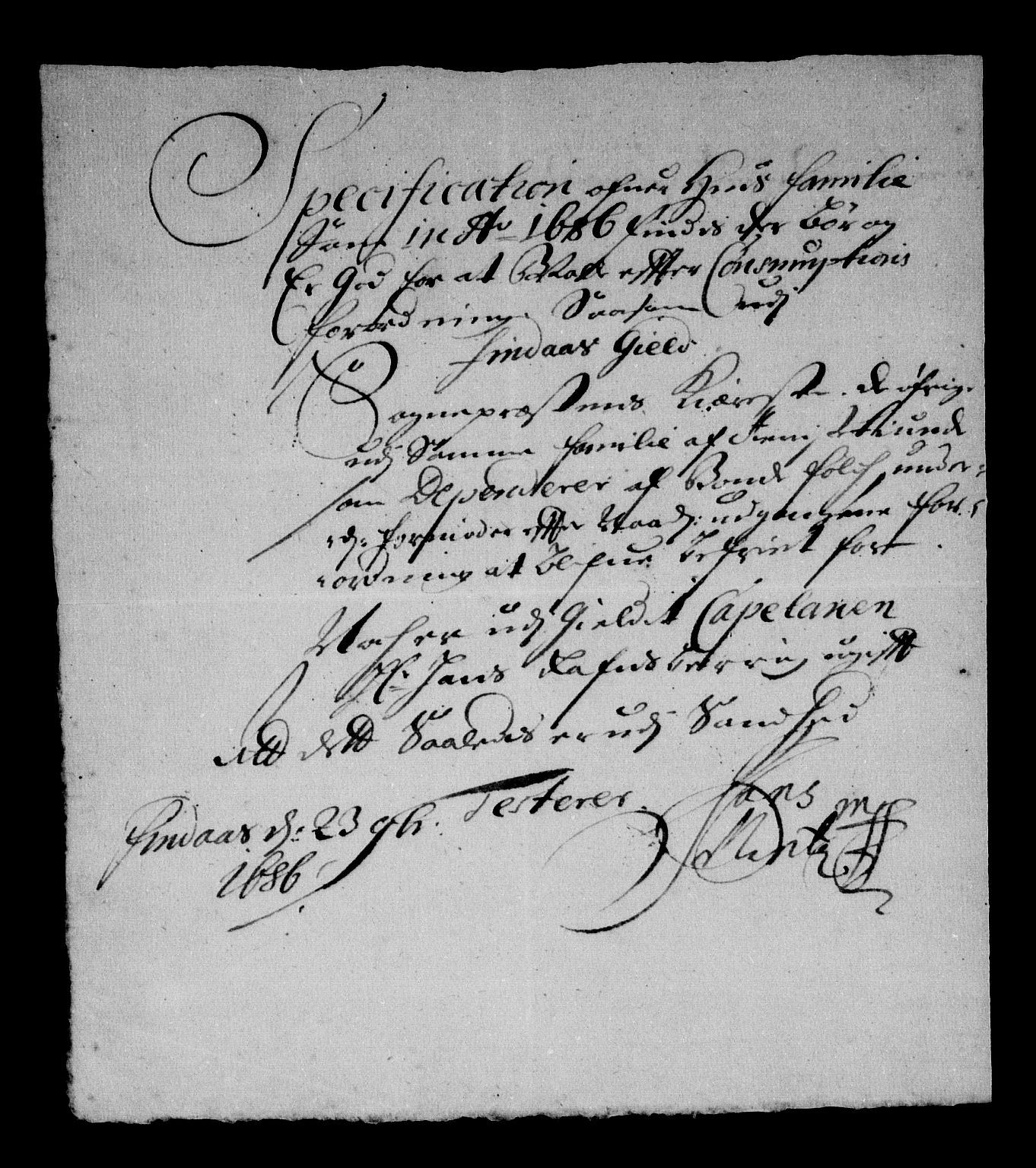 Rentekammeret inntil 1814, Reviderte regnskaper, Stiftamtstueregnskaper, Bergen stiftamt, AV/RA-EA-6043/R/Rc/L0080: Bergen stiftamt, 1686