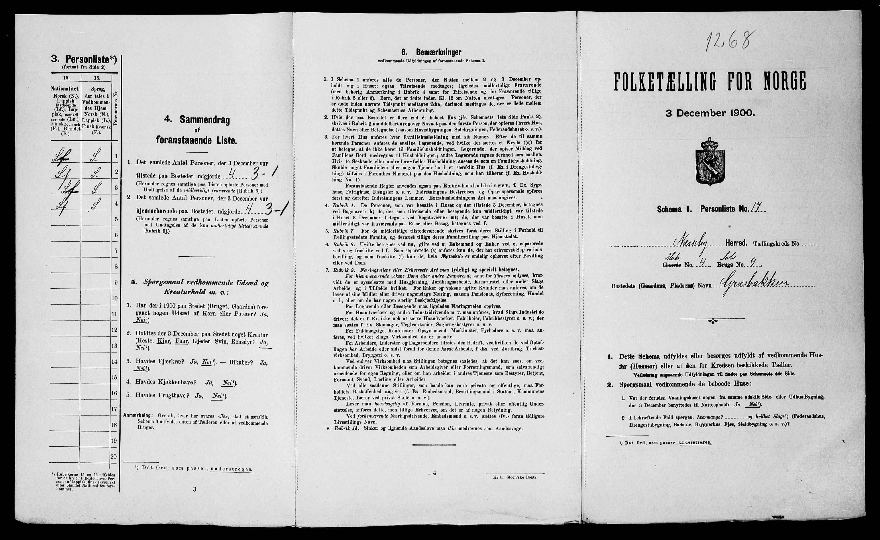 SATØ, Folketelling 1900 for 2027 Nesseby herred, 1900, s. 385
