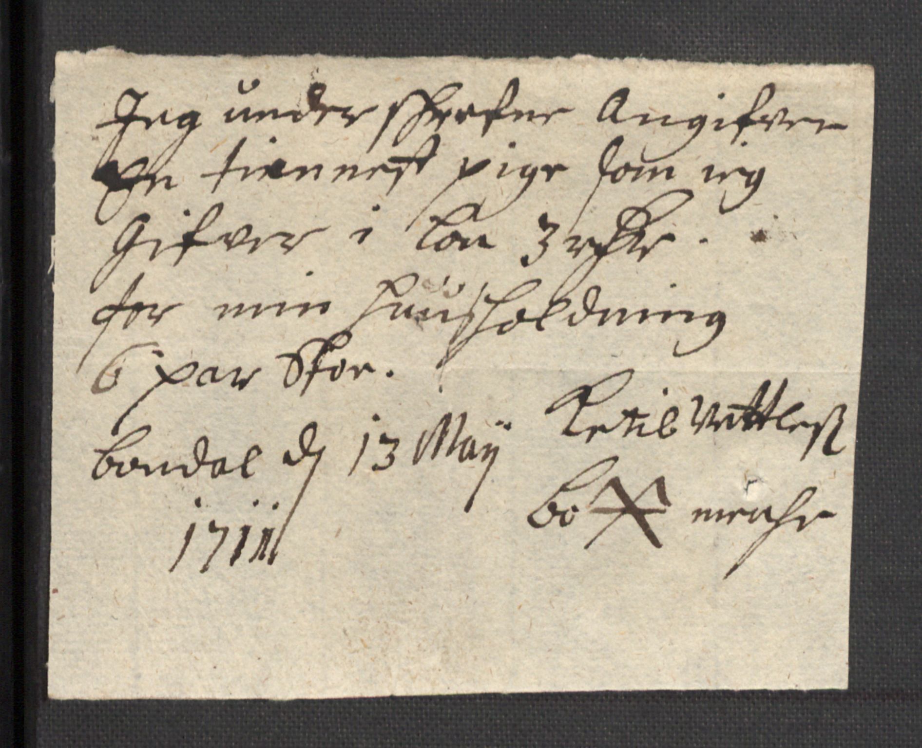 Rentekammeret inntil 1814, Reviderte regnskaper, Fogderegnskap, AV/RA-EA-4092/R36/L2121: Fogderegnskap Øvre og Nedre Telemark og Bamble, 1711, s. 274