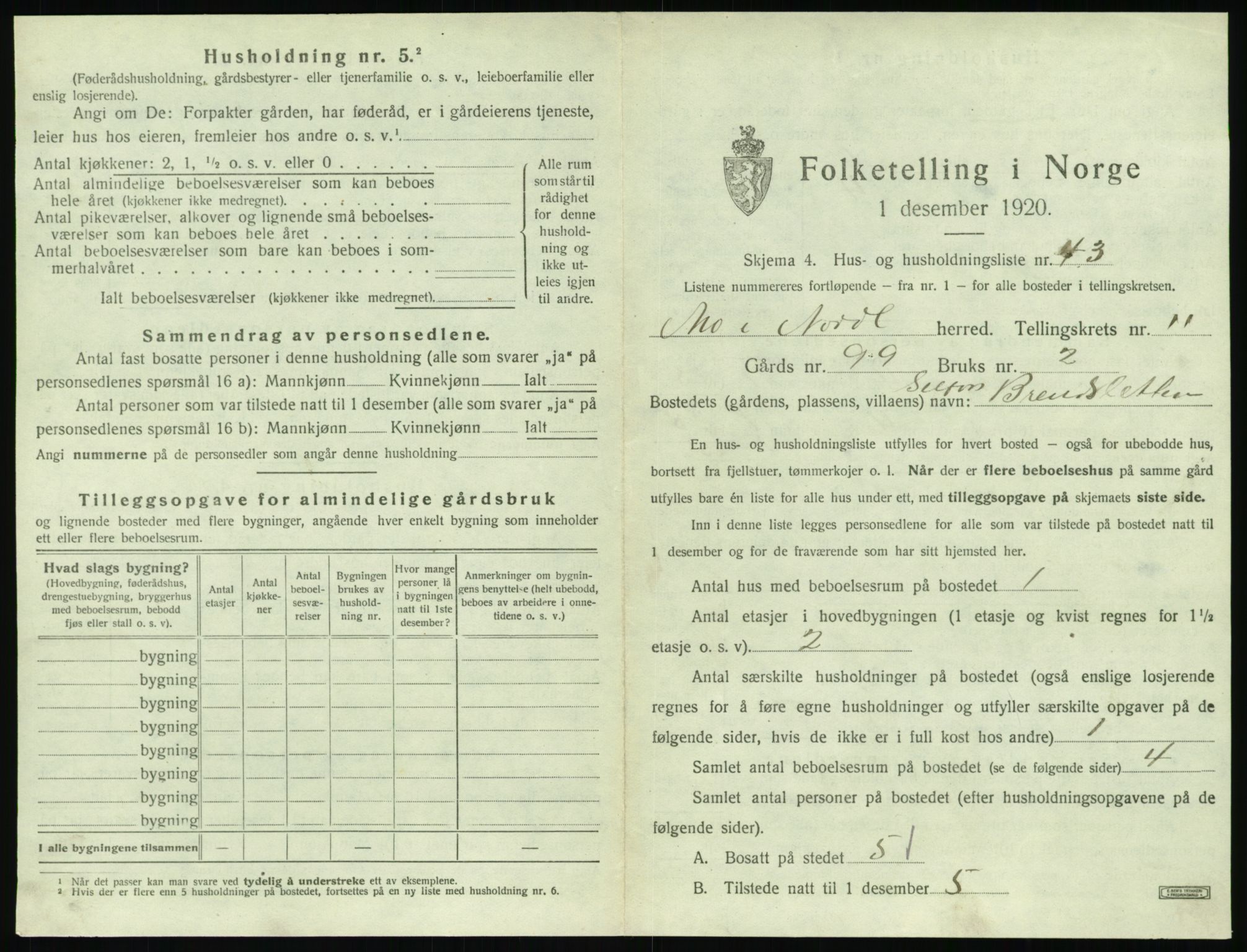 SAT, Folketelling 1920 for 1833 Mo herred, 1920, s. 1390