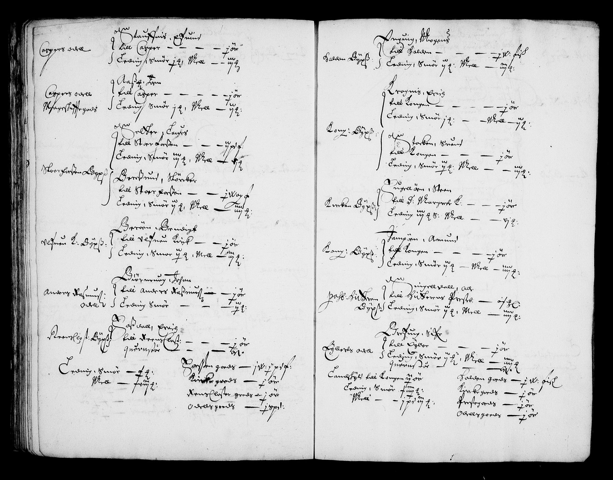 Rentekammeret inntil 1814, Realistisk ordnet avdeling, AV/RA-EA-4070/N/Na/L0002/0002: [XI g]: Trondheims stifts jordebøker: / Fosen fogderi, 1664