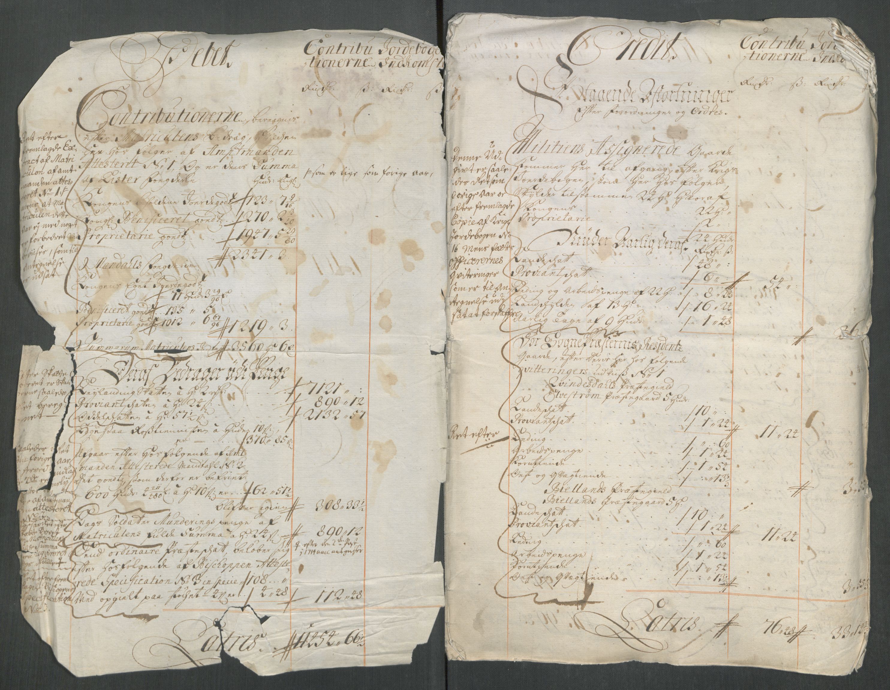 Rentekammeret inntil 1814, Reviderte regnskaper, Fogderegnskap, RA/EA-4092/R43/L2559: Fogderegnskap Lista og Mandal, 1715, s. 4