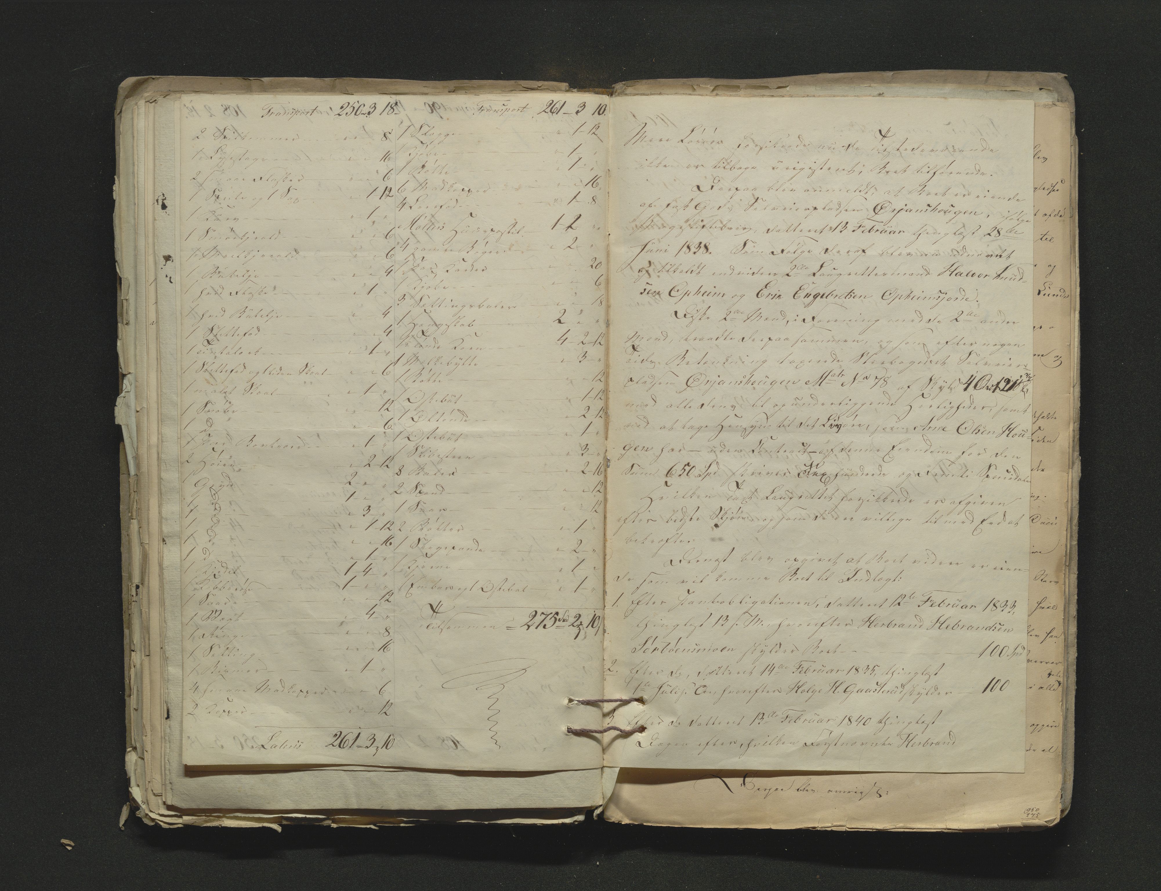 Hallingdal sorenskriveri, AV/SAKO-A-121/H/Hb/Hbb/Hbba/L0014: Skifteregistreringsprotokoll, Sorenskriveriet, 1841