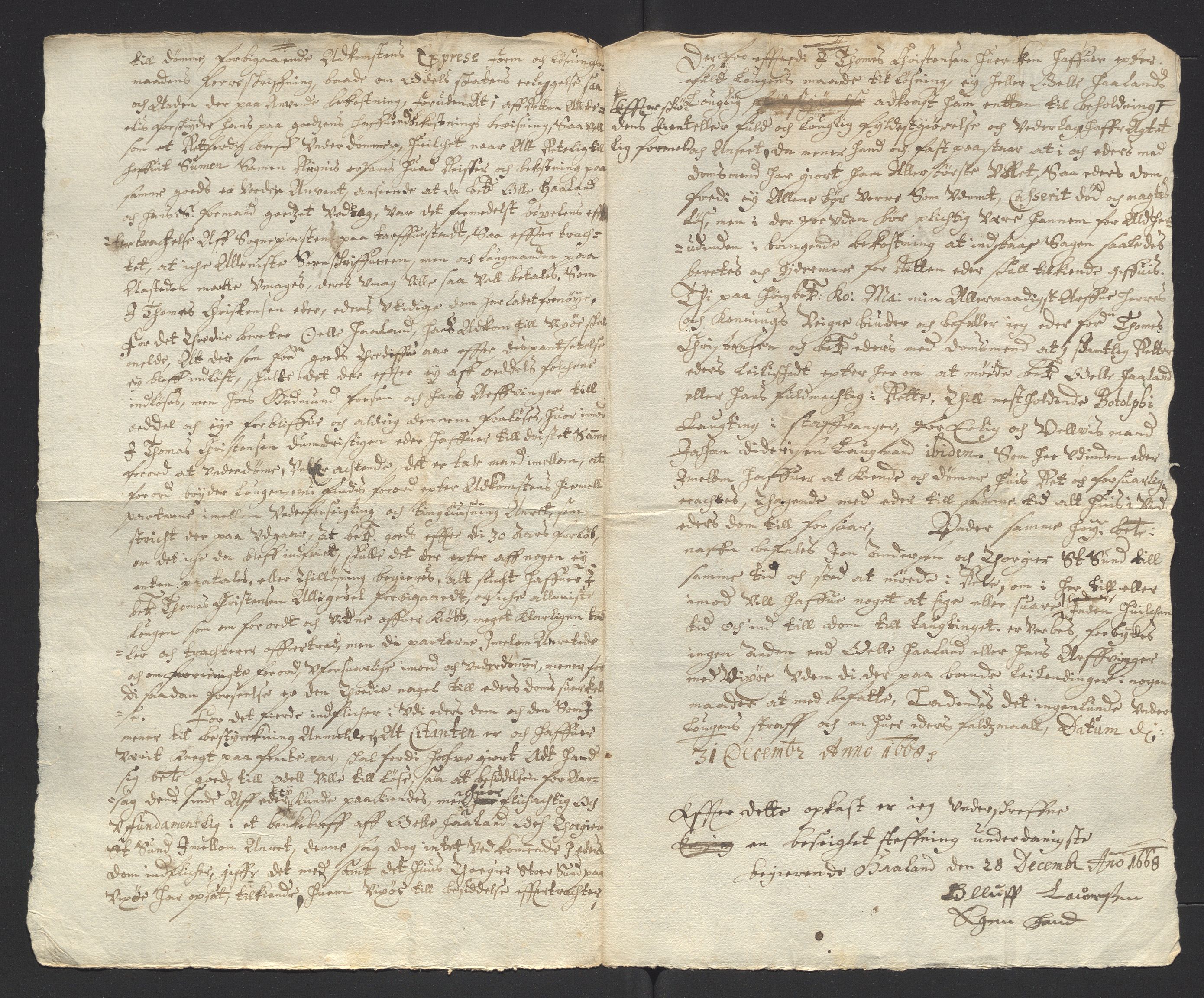 Stavanger len, AV/SAST-A-101870/Ob/L0041: Diverse, 1667-1670, s. 219