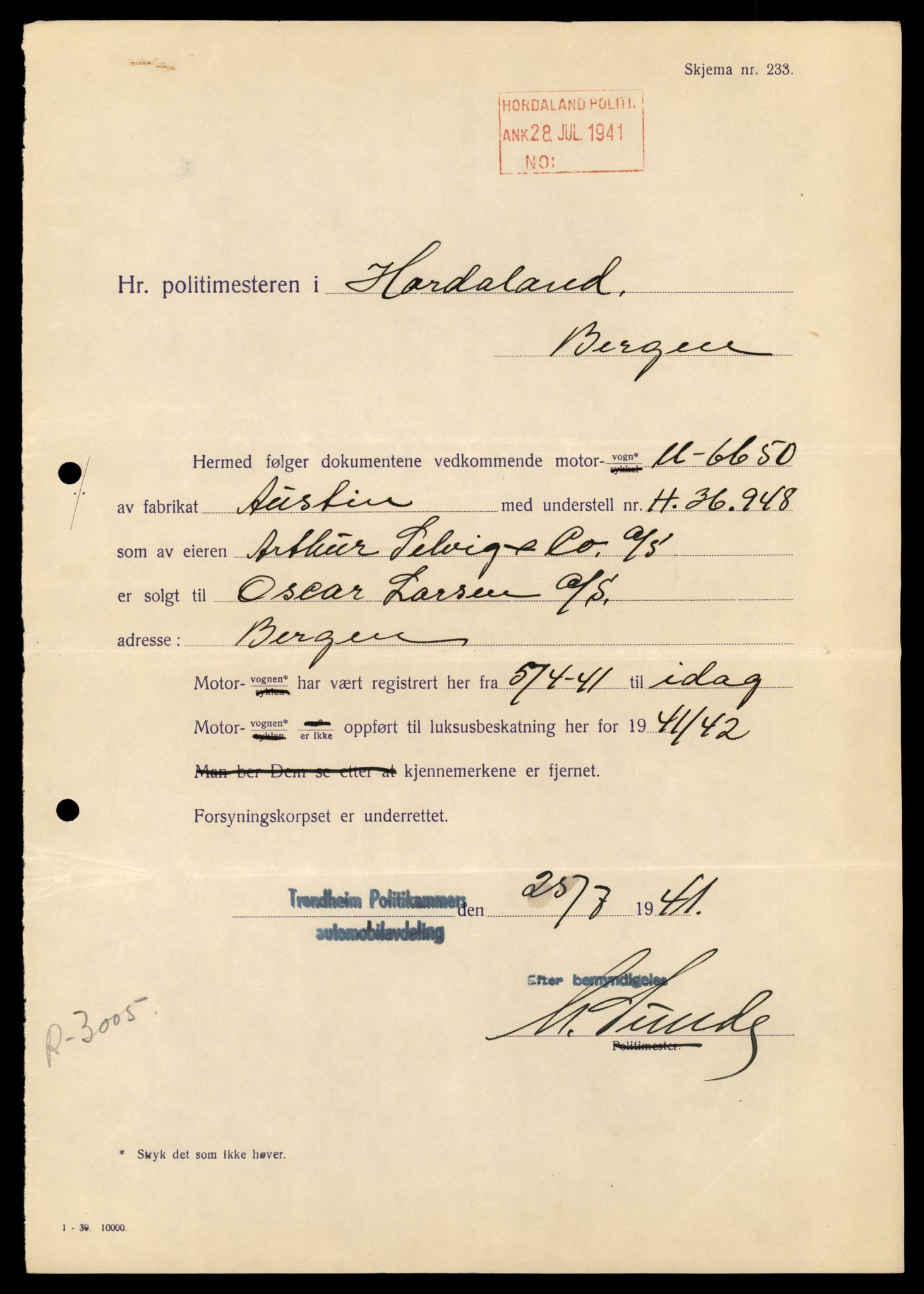 Møre og Romsdal vegkontor - Ålesund trafikkstasjon, AV/SAT-A-4099/F/Fe/L0044: Registreringskort for kjøretøy T 14205 - T 14319, 1927-1998, s. 1742