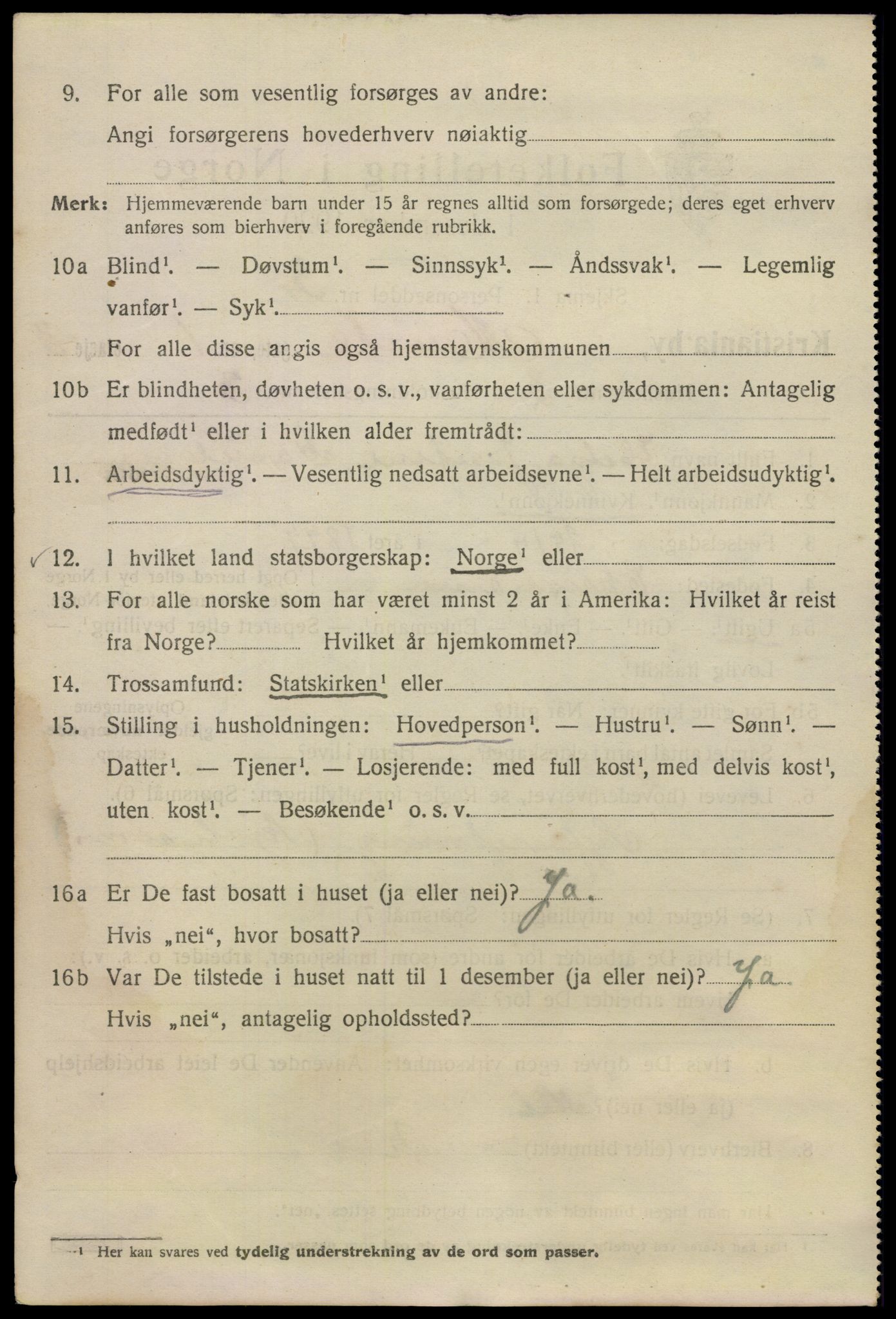 SAO, Folketelling 1920 for 0301 Kristiania kjøpstad, 1920, s. 404648