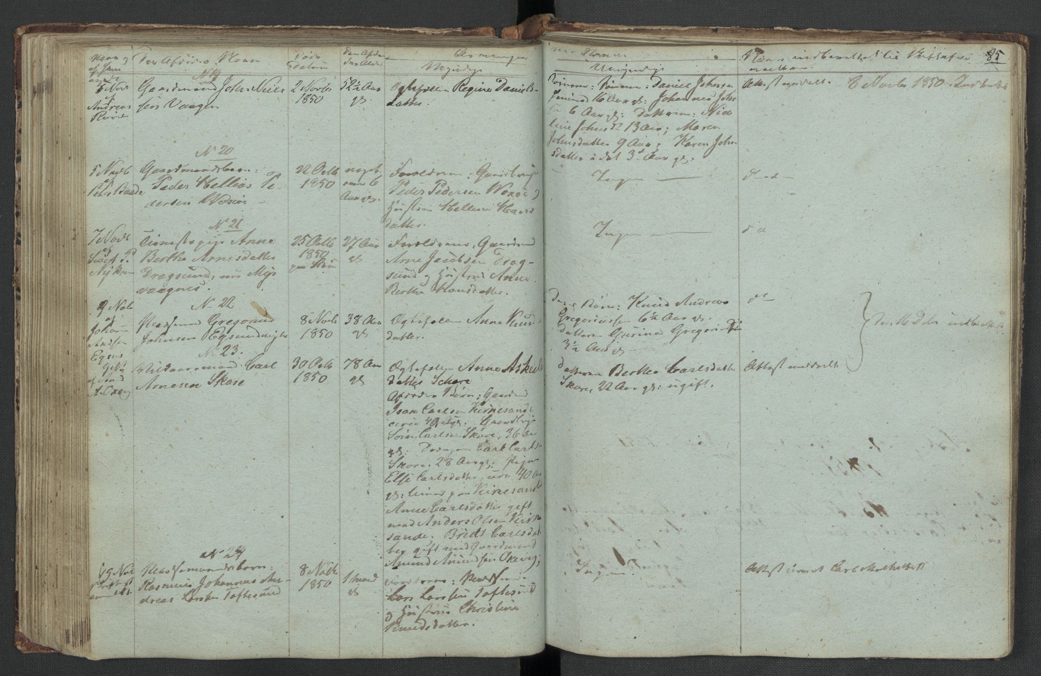 Herøy og Sande lensmannskontor, AV/SAT-A-5655/2/2/L0039: Dødsfallprotokoll, 1841-1856, s. 84b-85a