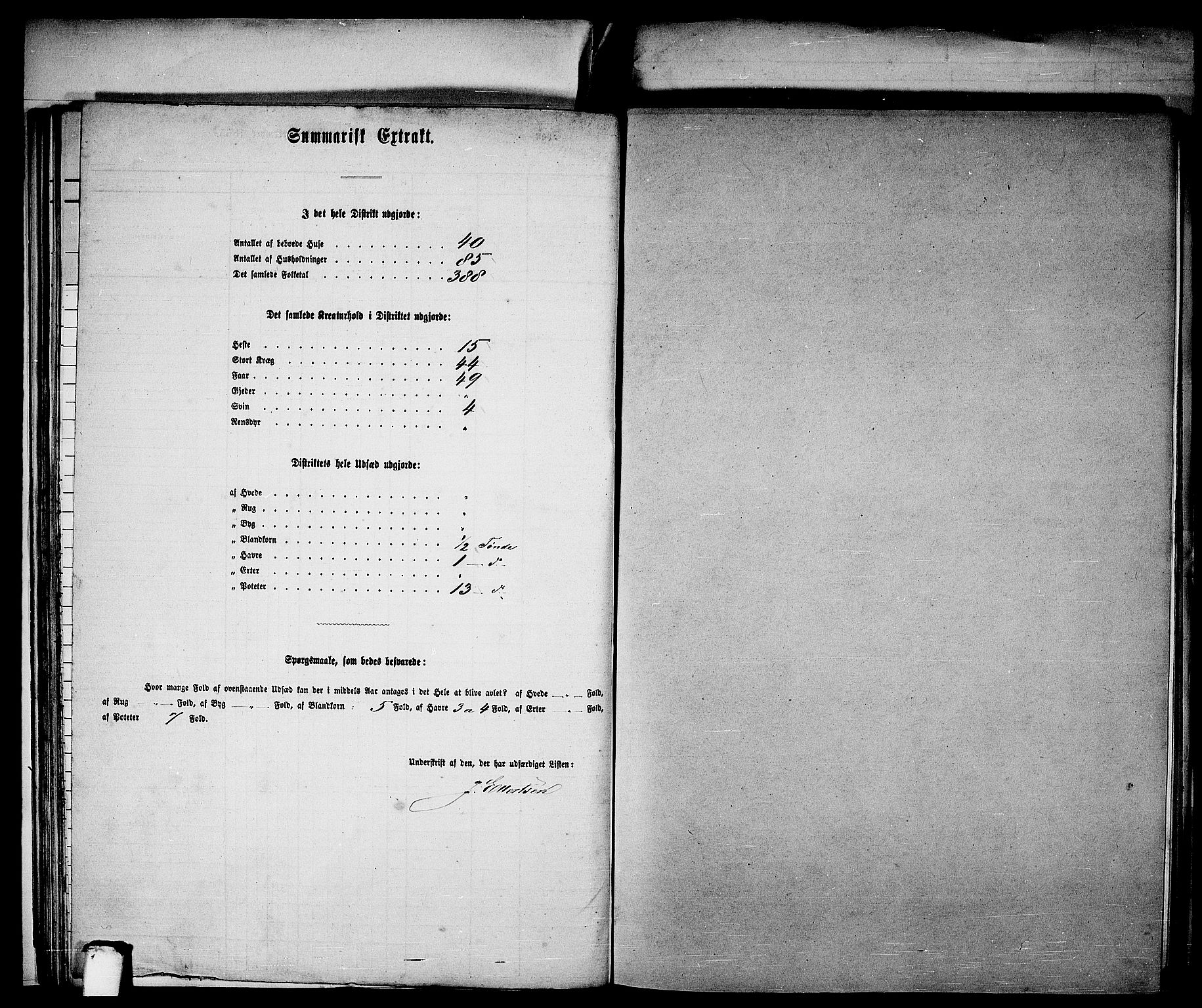 RA, Folketelling 1865 for 1281L Bergen Landdistrikt, Domkirkens landsokn og Korskirkens landsokn, 1865, s. 45