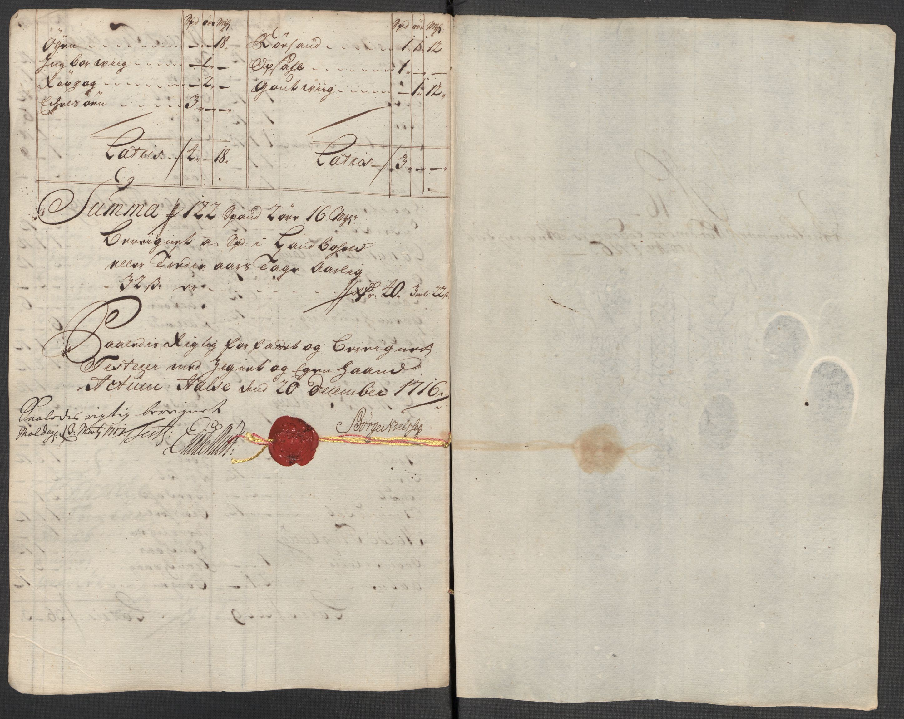 Rentekammeret inntil 1814, Reviderte regnskaper, Fogderegnskap, AV/RA-EA-4092/R56/L3749: Fogderegnskap Nordmøre, 1716, s. 130