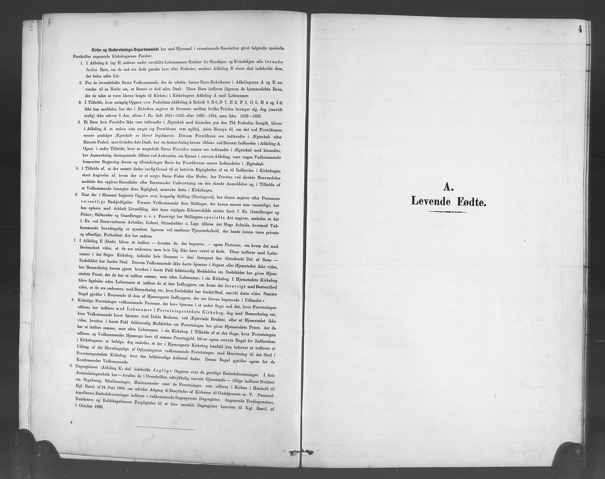 Skånevik sokneprestembete, SAB/A-77801/H/Hab: Klokkerbok nr. A 2, 1888-1924, s. 4