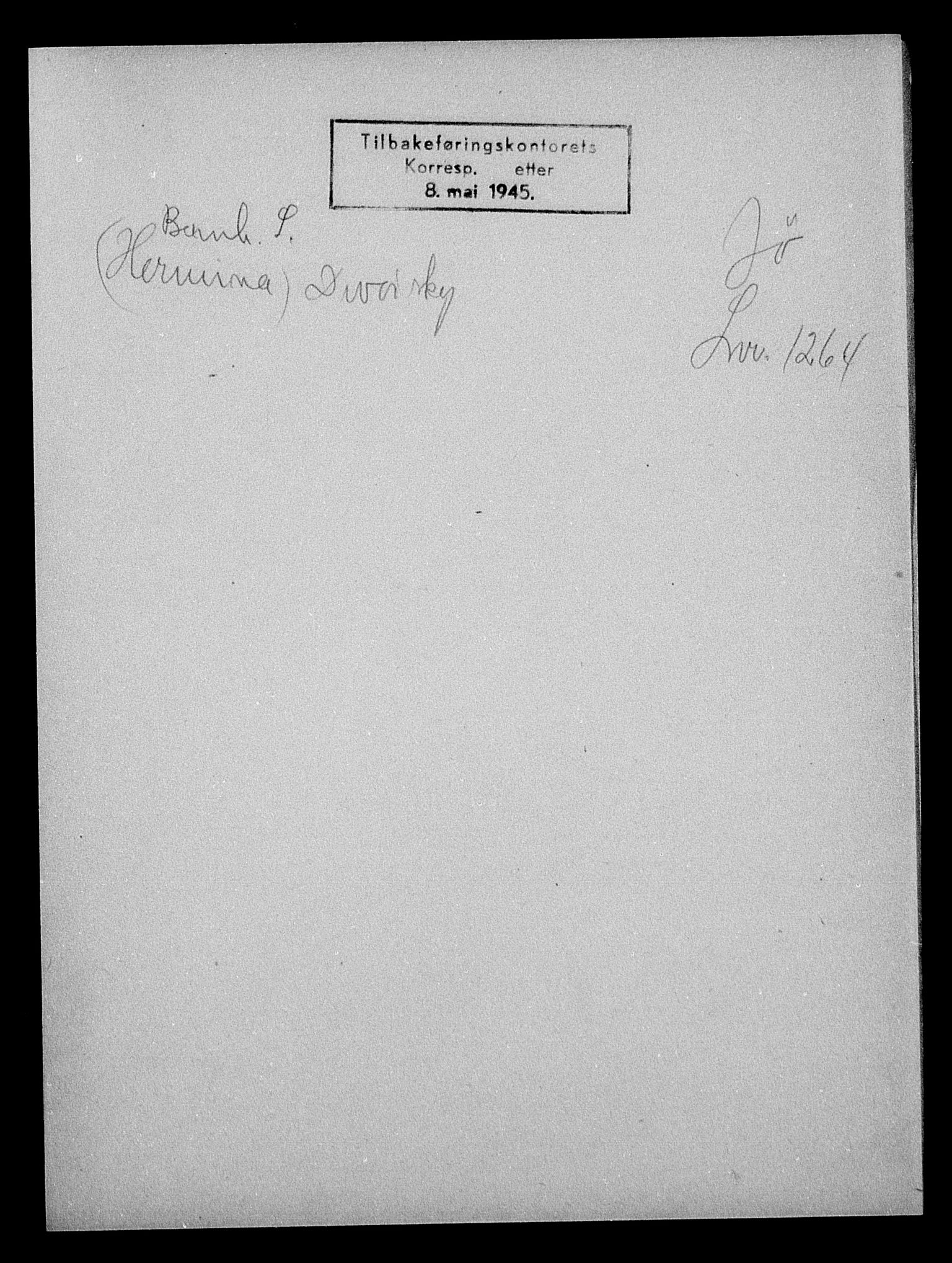 Justisdepartementet, Tilbakeføringskontoret for inndratte formuer, RA/S-1564/H/Hc/Hca/L0894: --, 1945-1947, s. 263