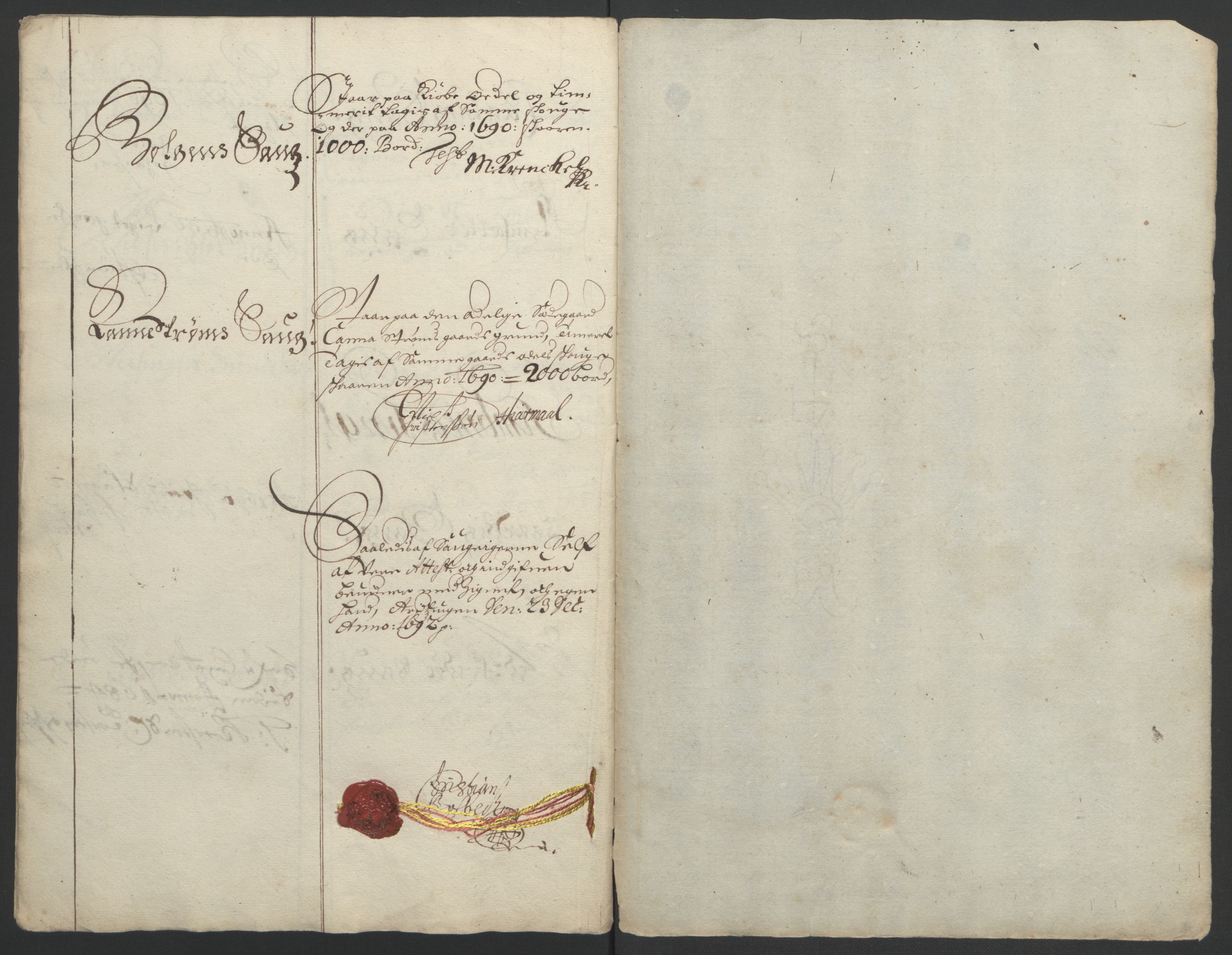 Rentekammeret inntil 1814, Reviderte regnskaper, Fogderegnskap, RA/EA-4092/R56/L3734: Fogderegnskap Nordmøre, 1690-1691, s. 84