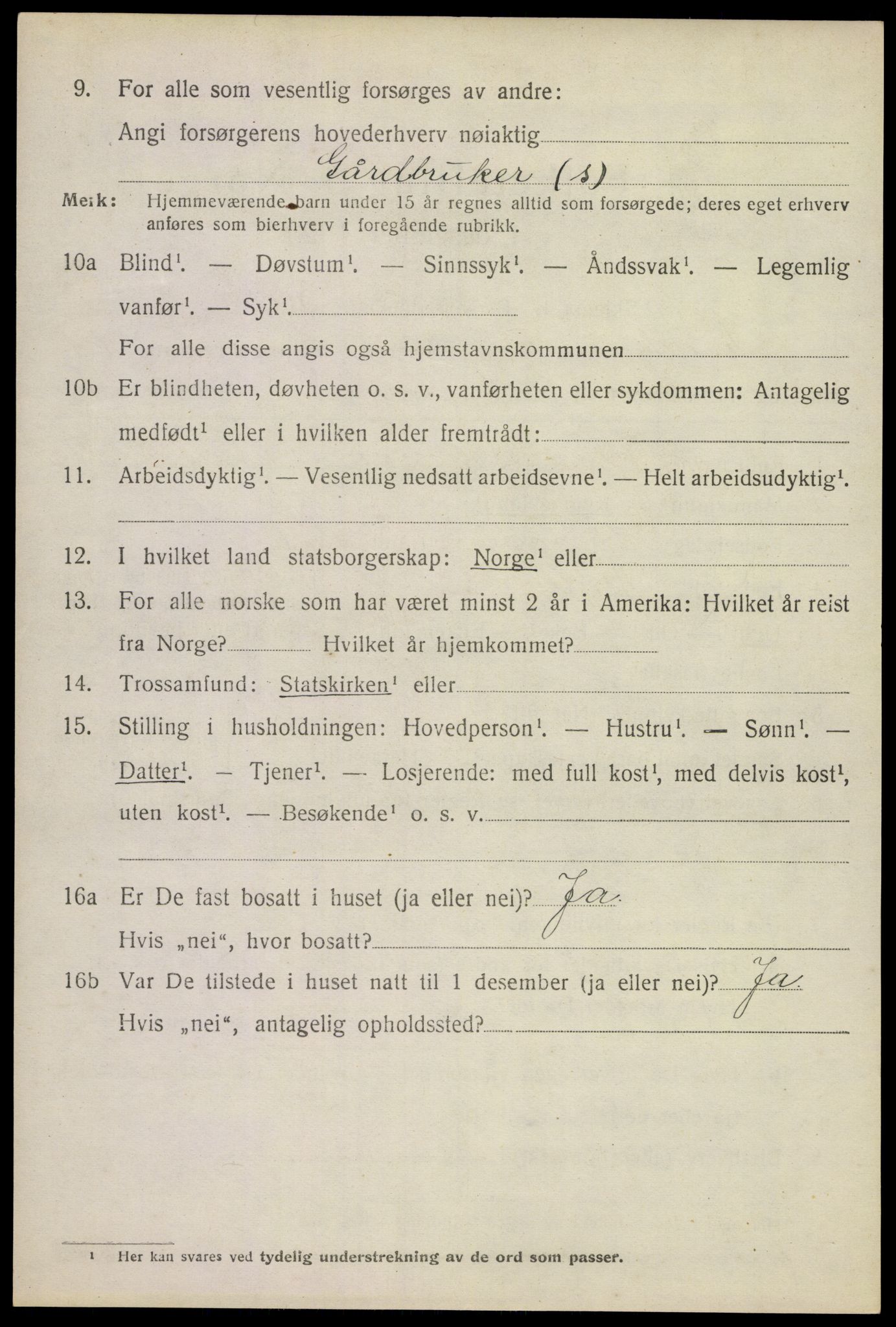 SAKO, Folketelling 1920 for 0719 Andebu herred, 1920, s. 4119