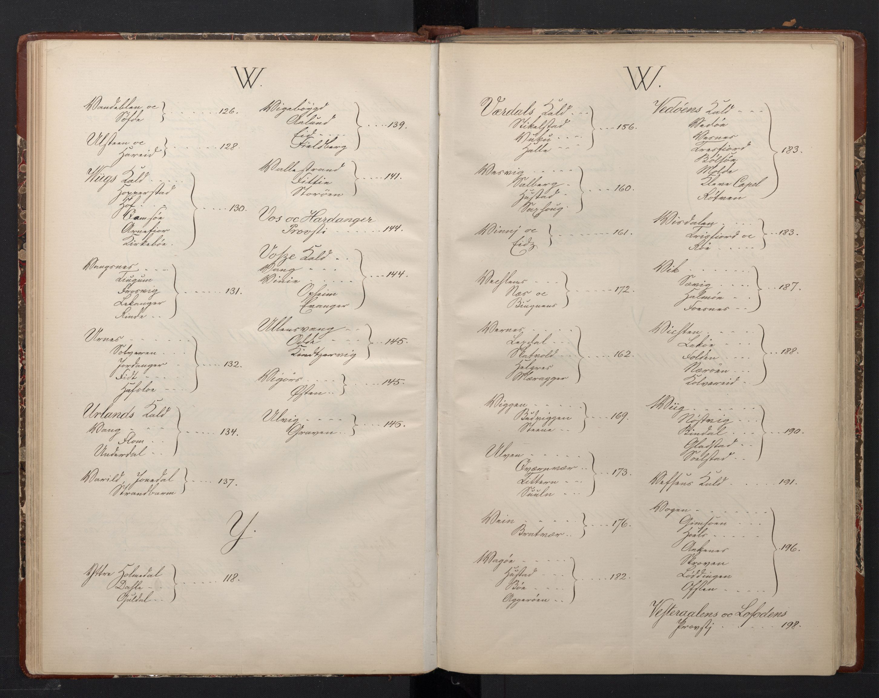 Avskriftsamlingen, AV/RA-EA-4022/F/Fa/L0102: Fortegnelse over prestekallene og over bestallinger for prester i Norge fra slutten av 17. århundre inntil året 1800, 1670-1804, s. 36