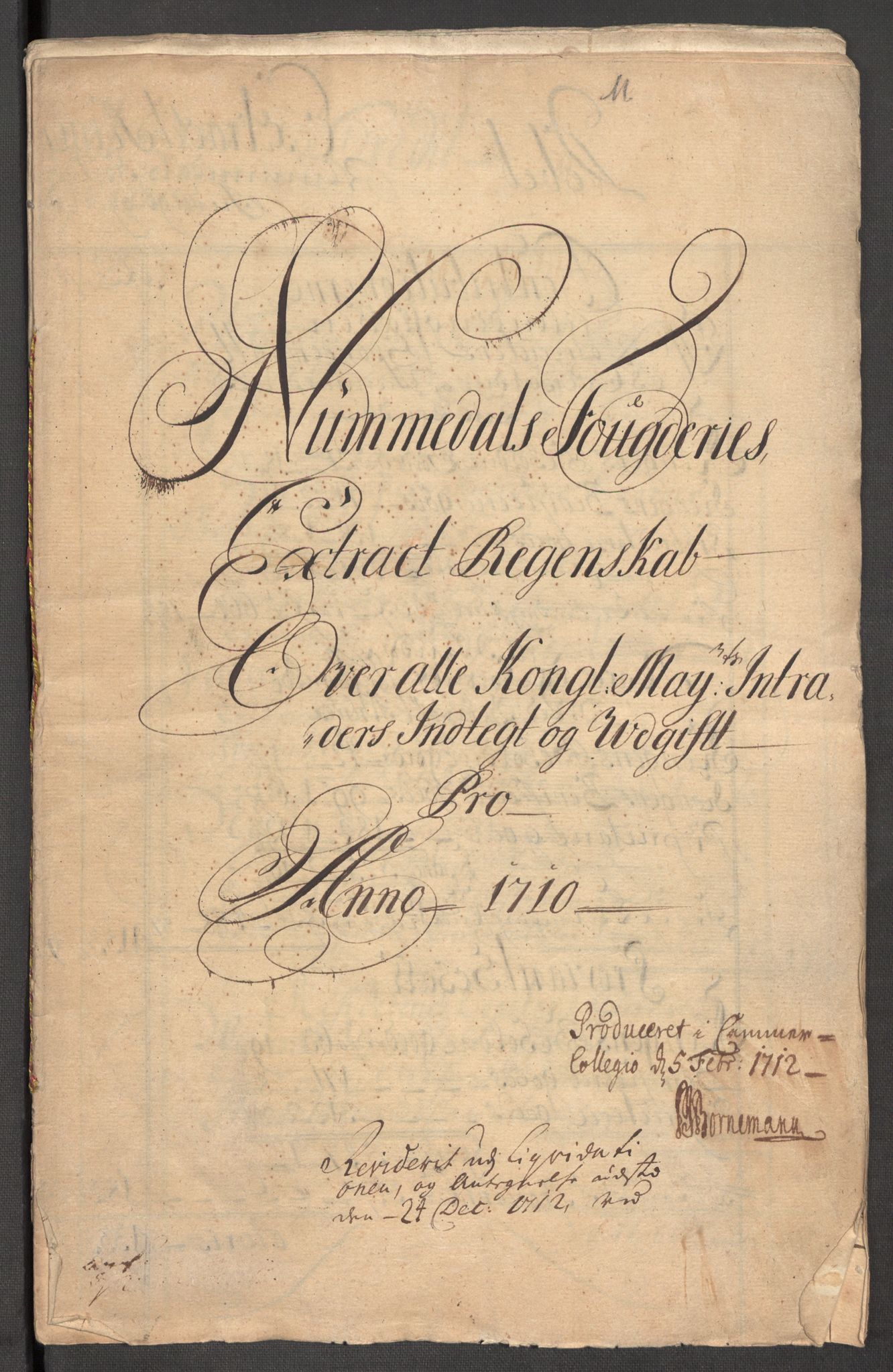 Rentekammeret inntil 1814, Reviderte regnskaper, Fogderegnskap, RA/EA-4092/R64/L4431: Fogderegnskap Namdal, 1709-1710, s. 273