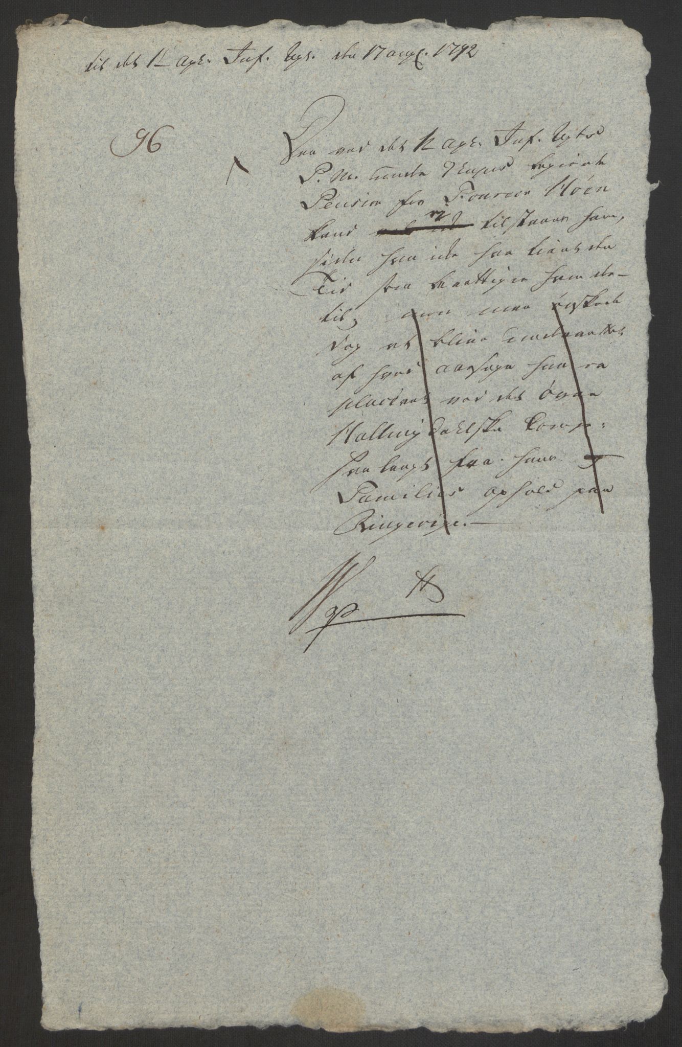 Forsvaret, Den norske kvesthuskasse/krigshospitalkasse, AV/RA-RAFA-1887/F/Fa/L0008: Konsepter, 1790-1793, s. 907