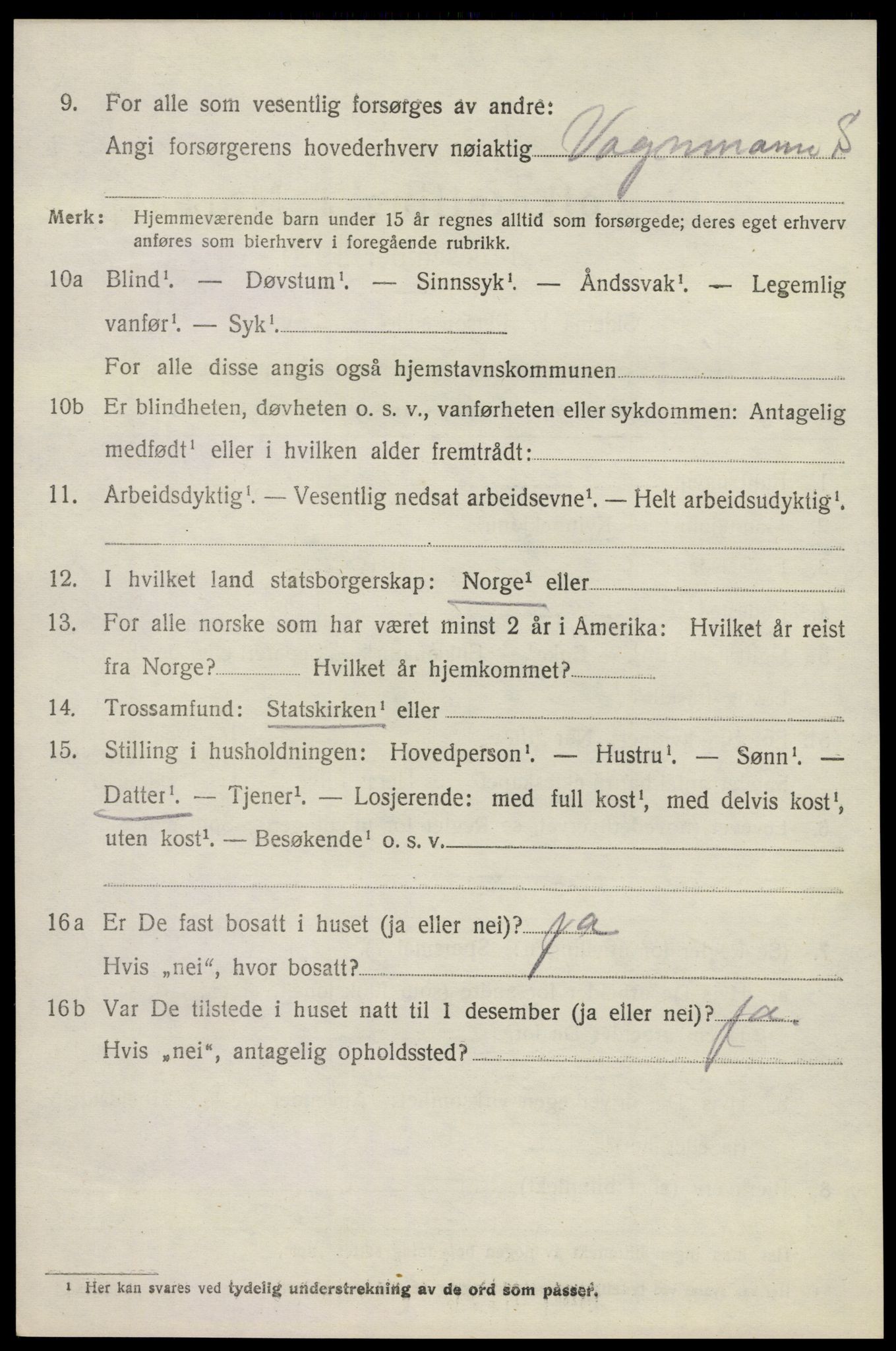 SAKO, Folketelling 1920 for 0725 Tjølling herred, 1920, s. 6356