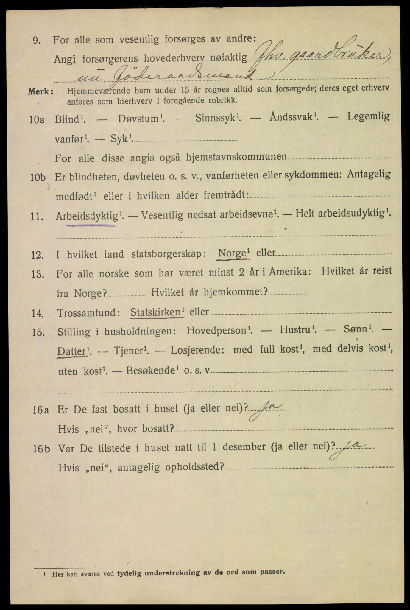 SAH, Folketelling 1920 for 0501 Lillehammer kjøpstad, 1920, s. 5791
