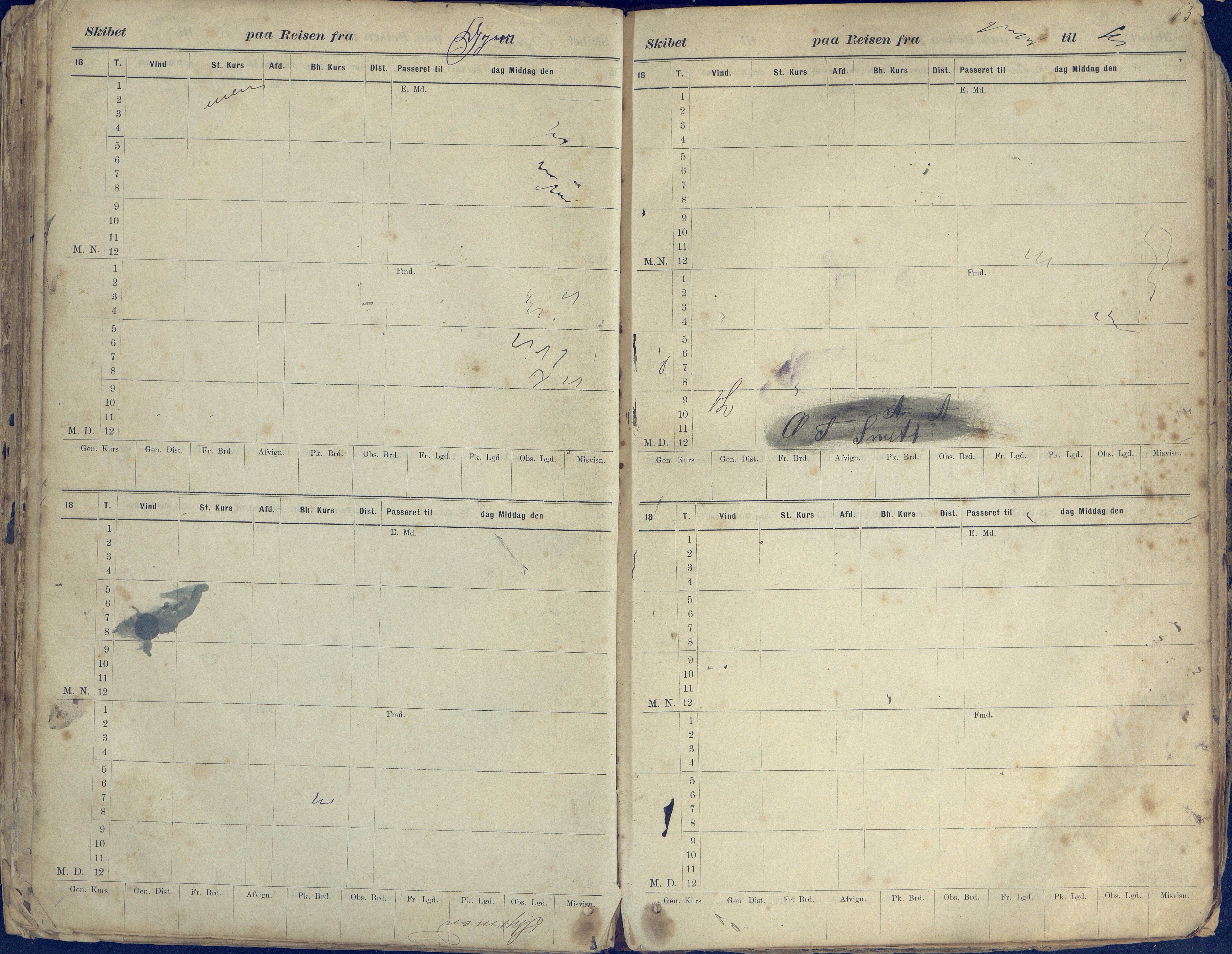 Fartøysarkivet, AAKS/PA-1934/F/L0313/0001: Flere fartøy (se mappenivå) / Rigi (bark), 1859-1880, s. 63