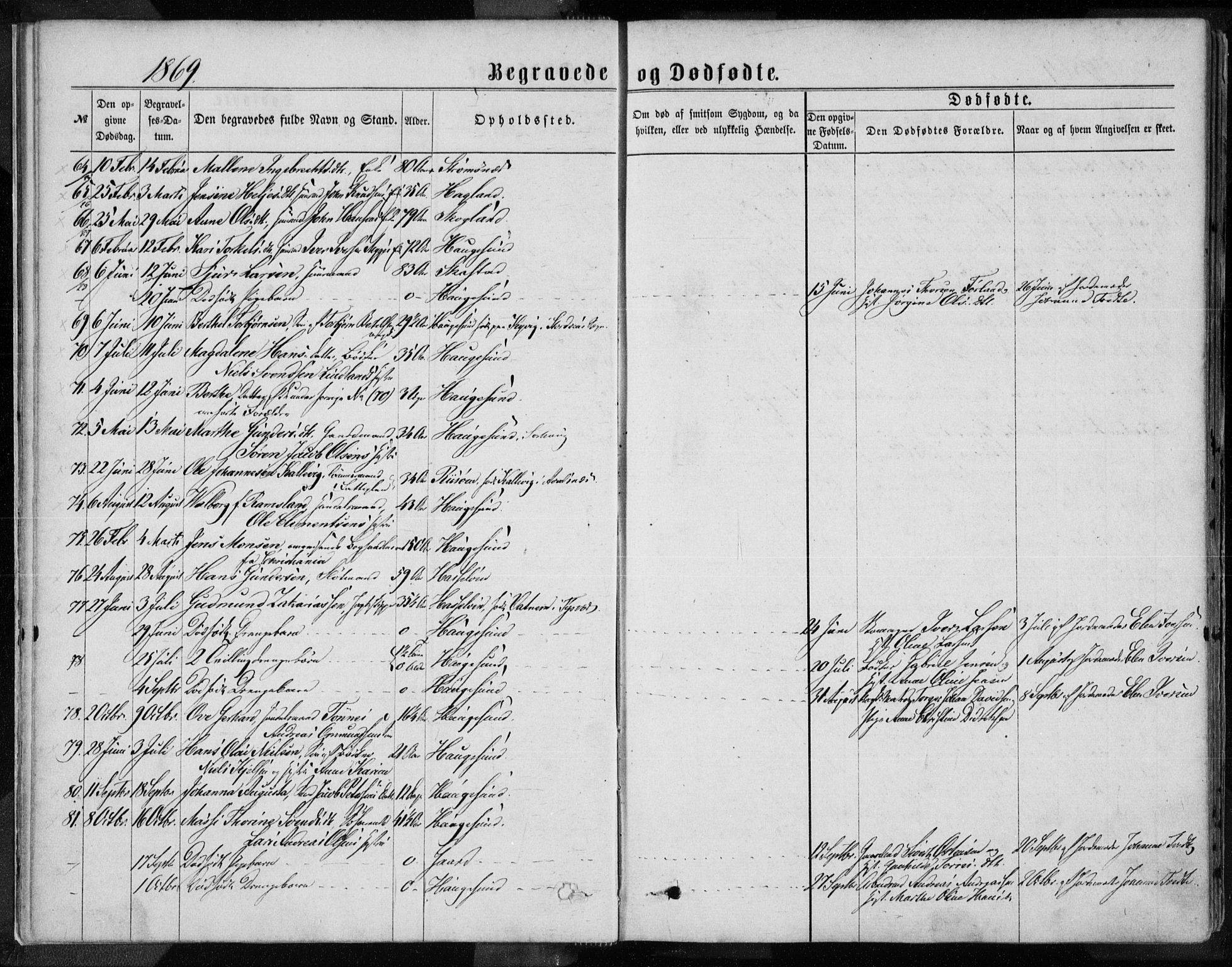 Torvastad sokneprestkontor, AV/SAST-A -101857/H/Ha/Haa/L0013: Ministerialbok nr. A 12.2, 1867-1877