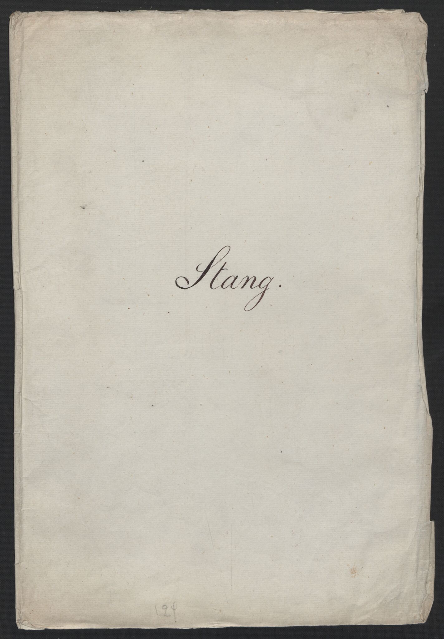 Personaliasamlingen, AV/RA-EA-4025/G/L0124b: Stang - Stilling, 1662-1897, s. 1