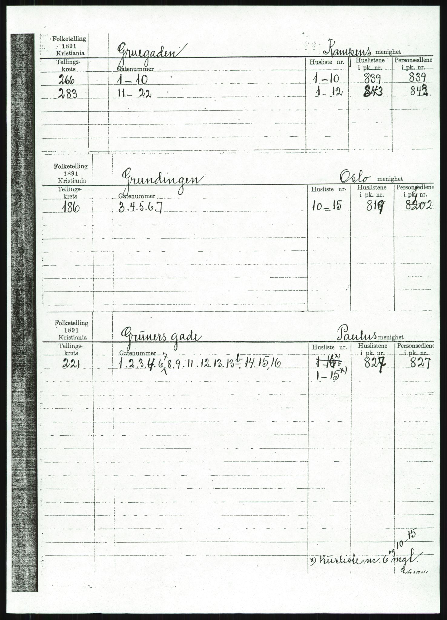 RA, Folketelling 1891 for 0301 Kristiania kjøpstad, 1891, s. 37