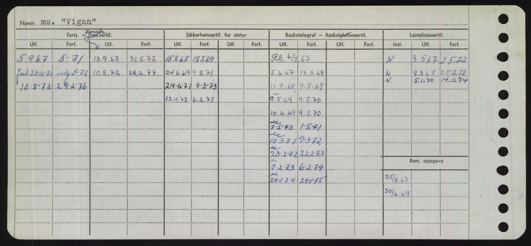 Sjøfartsdirektoratet med forløpere, Skipsmålingen, RA/S-1627/H/Hd/L0041: Fartøy, Vi-Ås, s. 52