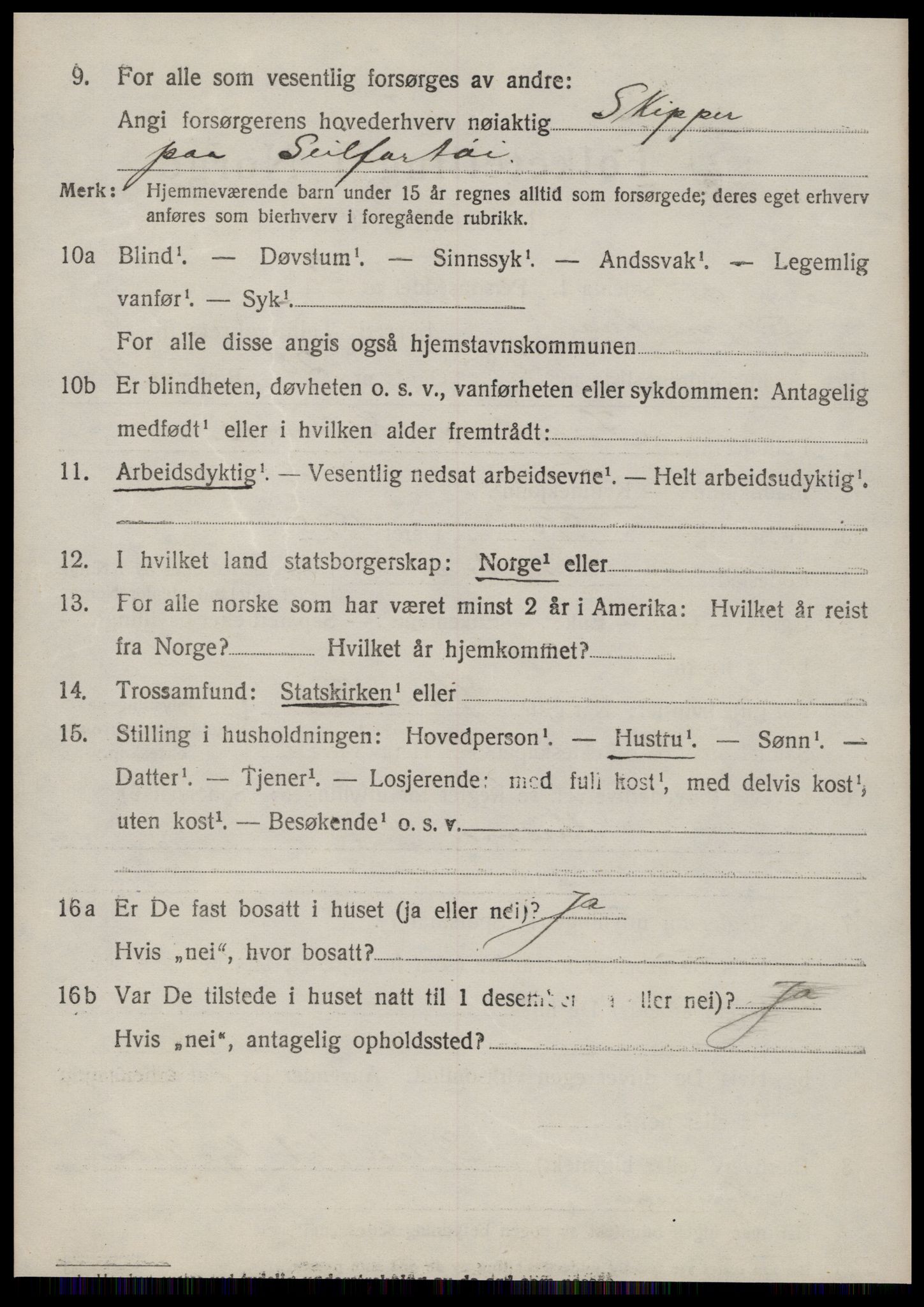 SAT, Folketelling 1920 for 1572 Tustna herred, 1920, s. 3056