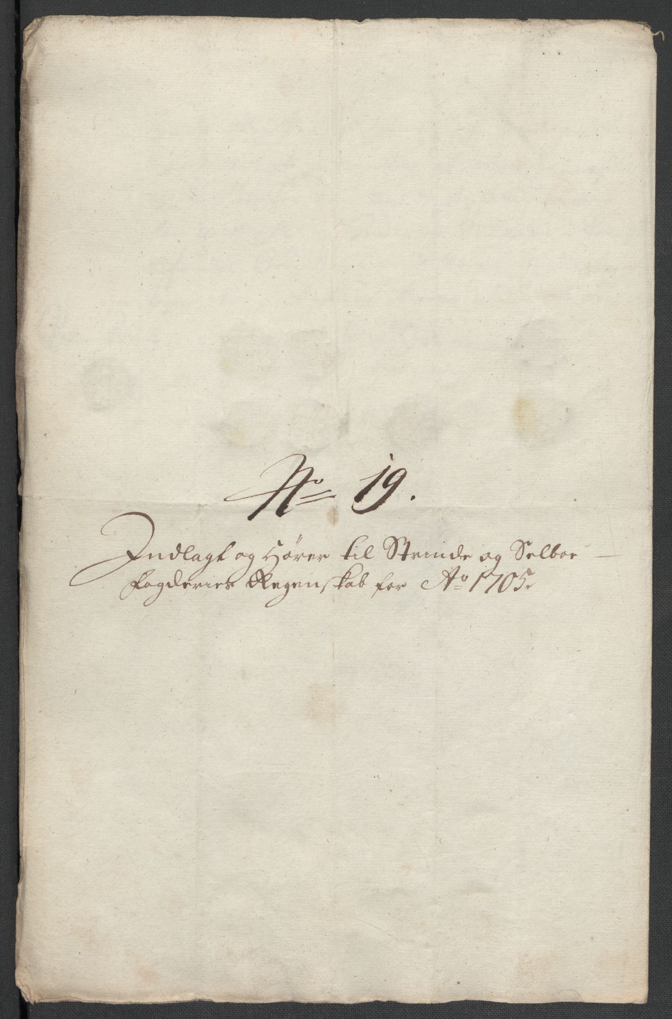 Rentekammeret inntil 1814, Reviderte regnskaper, Fogderegnskap, AV/RA-EA-4092/R61/L4109: Fogderegnskap Strinda og Selbu, 1704-1706, s. 459