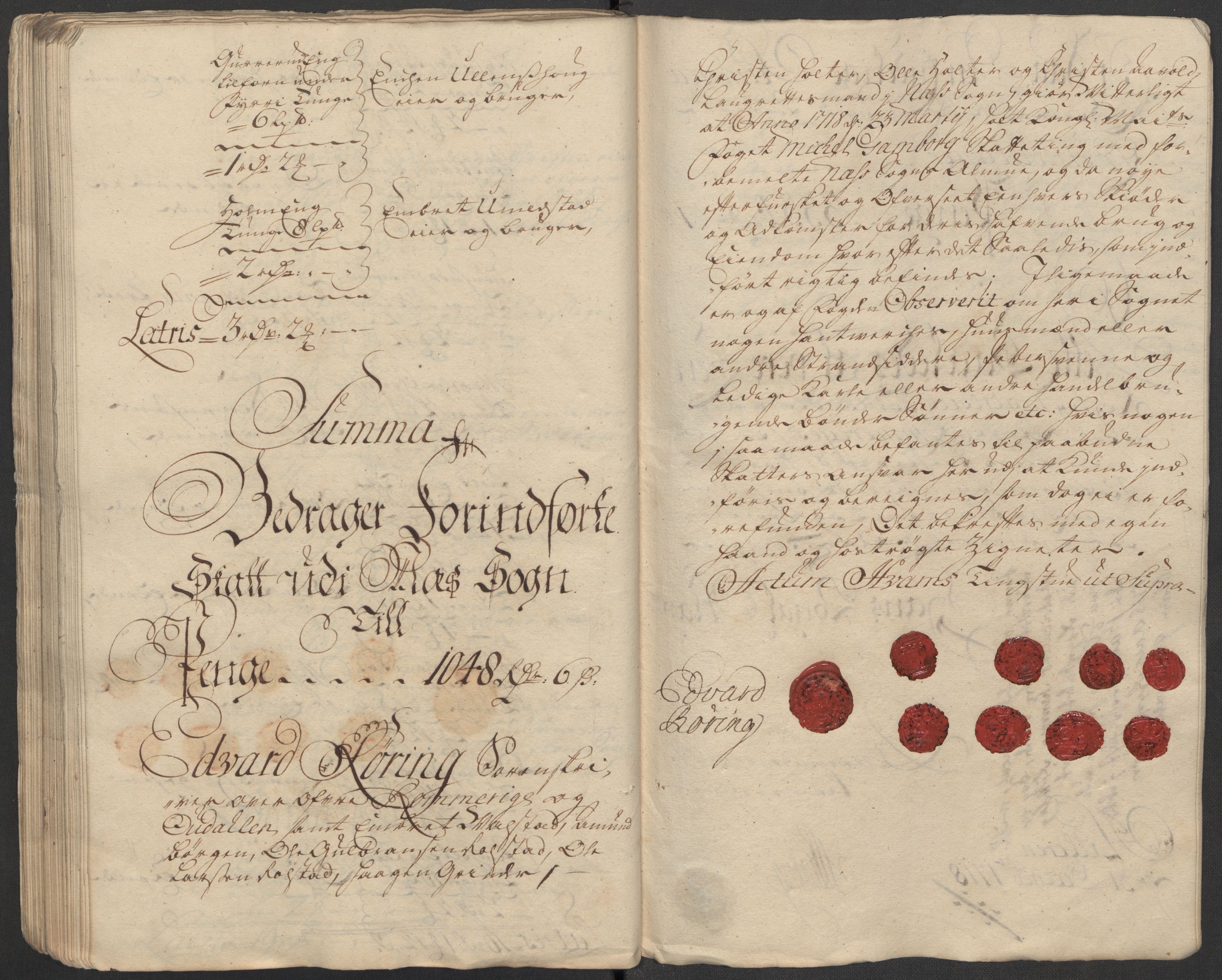 Rentekammeret inntil 1814, Reviderte regnskaper, Fogderegnskap, AV/RA-EA-4092/R12/L0727: Fogderegnskap Øvre Romerike, 1718, s. 90