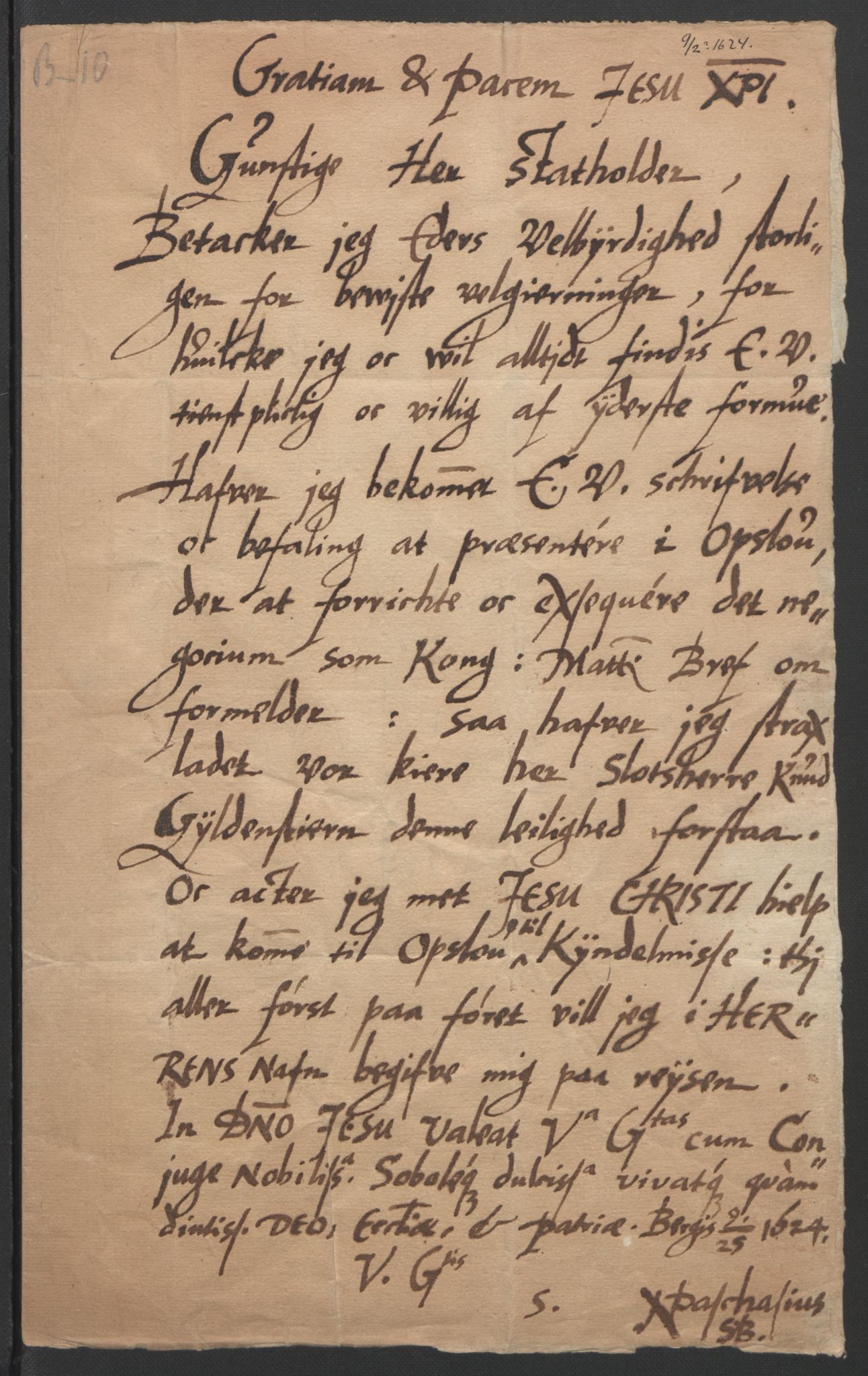 Stattholderembetet 1572-1771, RA/EA-2870/Ek/L0015/0001: Jordebøker til utlikning av rosstjeneste 1624-1626: / Kirke- og prestebolsinntekter i Bergen bispedømme, 1624-1626, s. 377