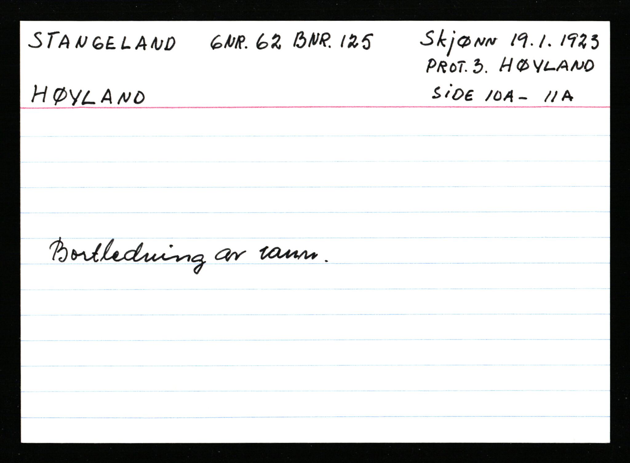Statsarkivet i Stavanger, AV/SAST-A-101971/03/Y/Ym/L0054: Åstedskort sortert etter gårdsnavn: Soleim - Stavneim, 1600-1950, s. 289