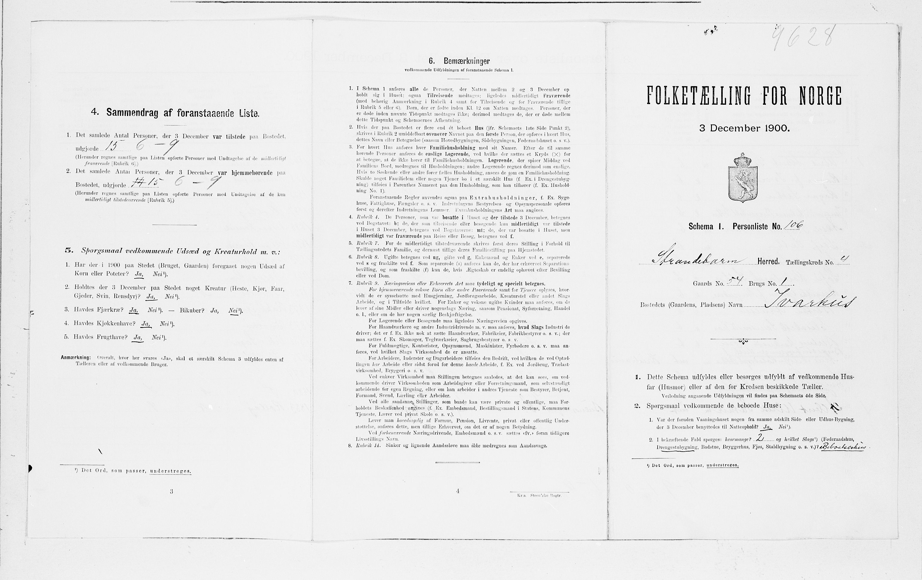 SAB, Folketelling 1900 for 1226 Strandebarm og Varaldsøy herred, 1900, s. 602