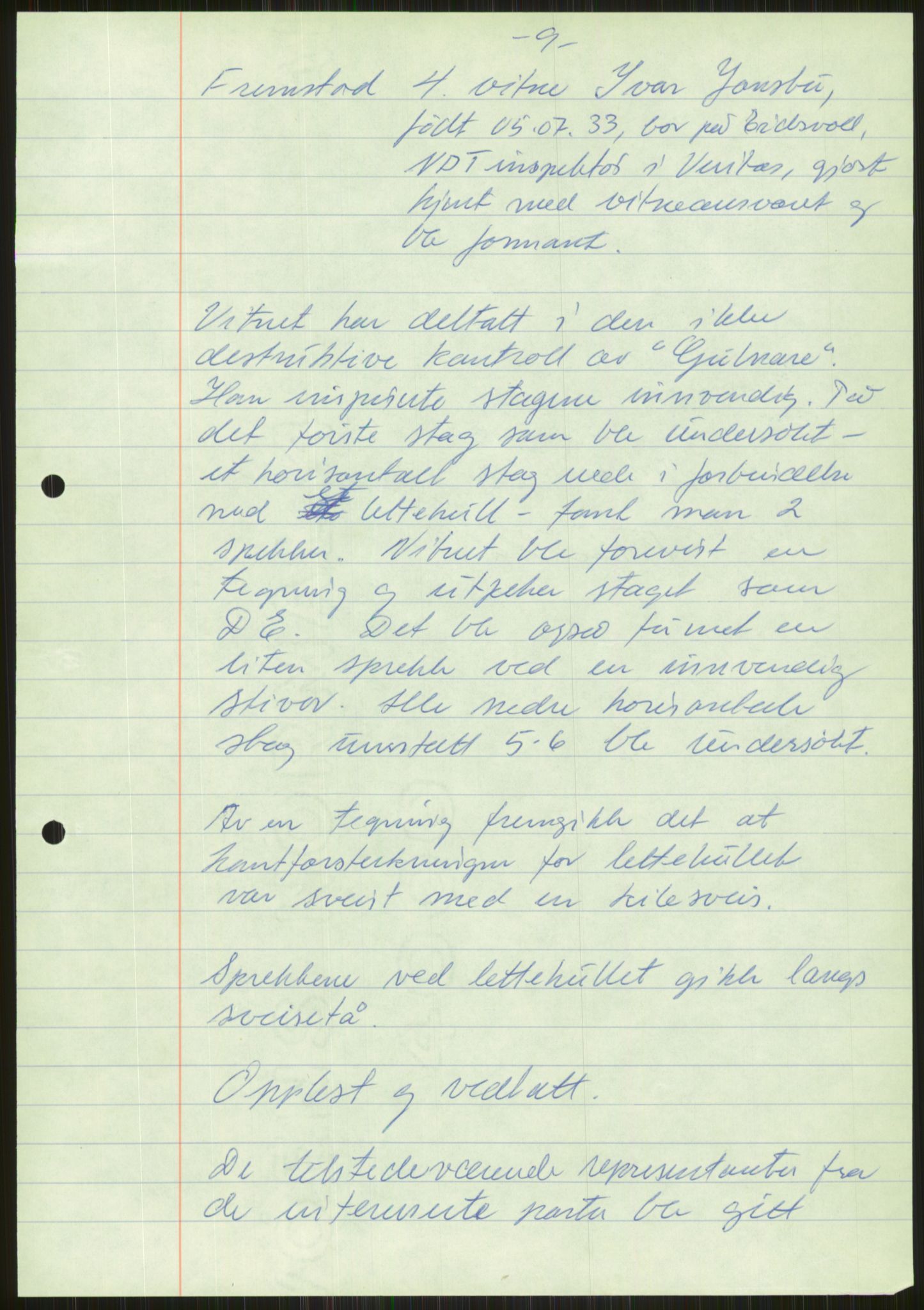 Justisdepartementet, Granskningskommisjonen ved Alexander Kielland-ulykken 27.3.1980, AV/RA-S-1165/D/L0001: 0001-0002 Avhørskommisjonen - navnelister og protokoller fra avhør/0003 Survey report, 1980-1981, s. 625