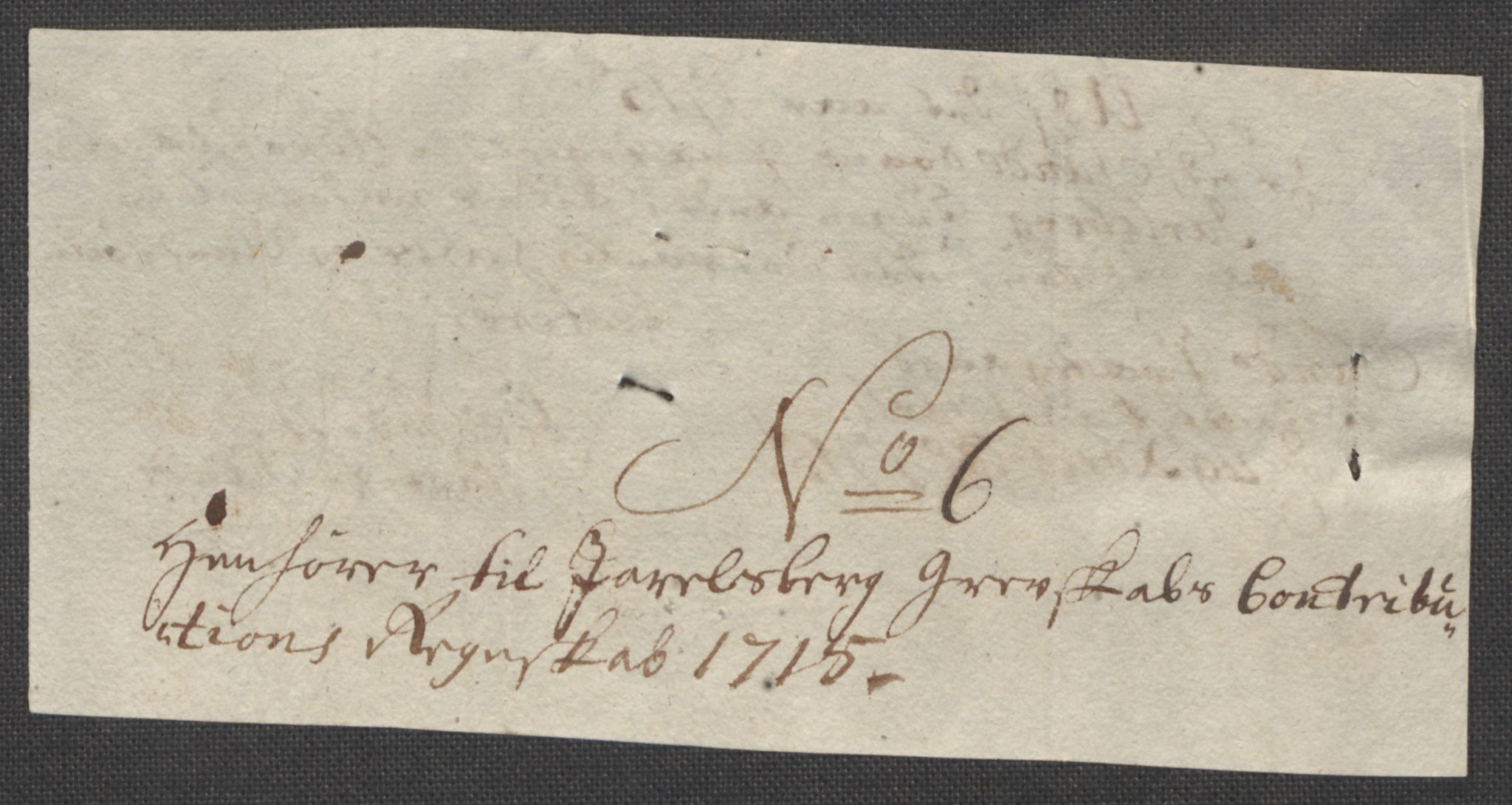 Rentekammeret inntil 1814, Reviderte regnskaper, Fogderegnskap, AV/RA-EA-4092/R32/L1879: Fogderegnskap Jarlsberg grevskap, 1714-1715, s. 363