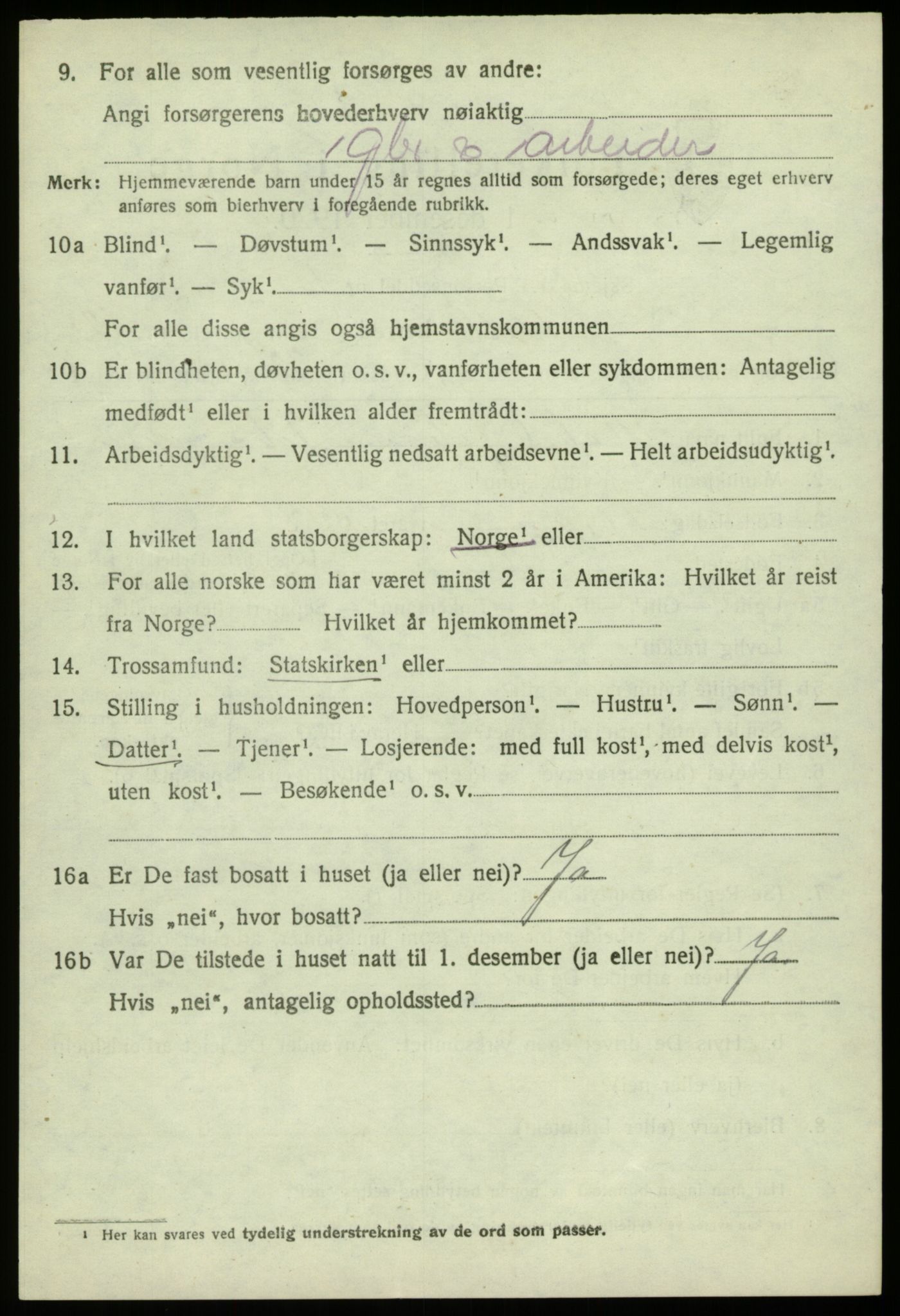 SAB, Folketelling 1920 for 1246 Fjell herred, 1920, s. 11567