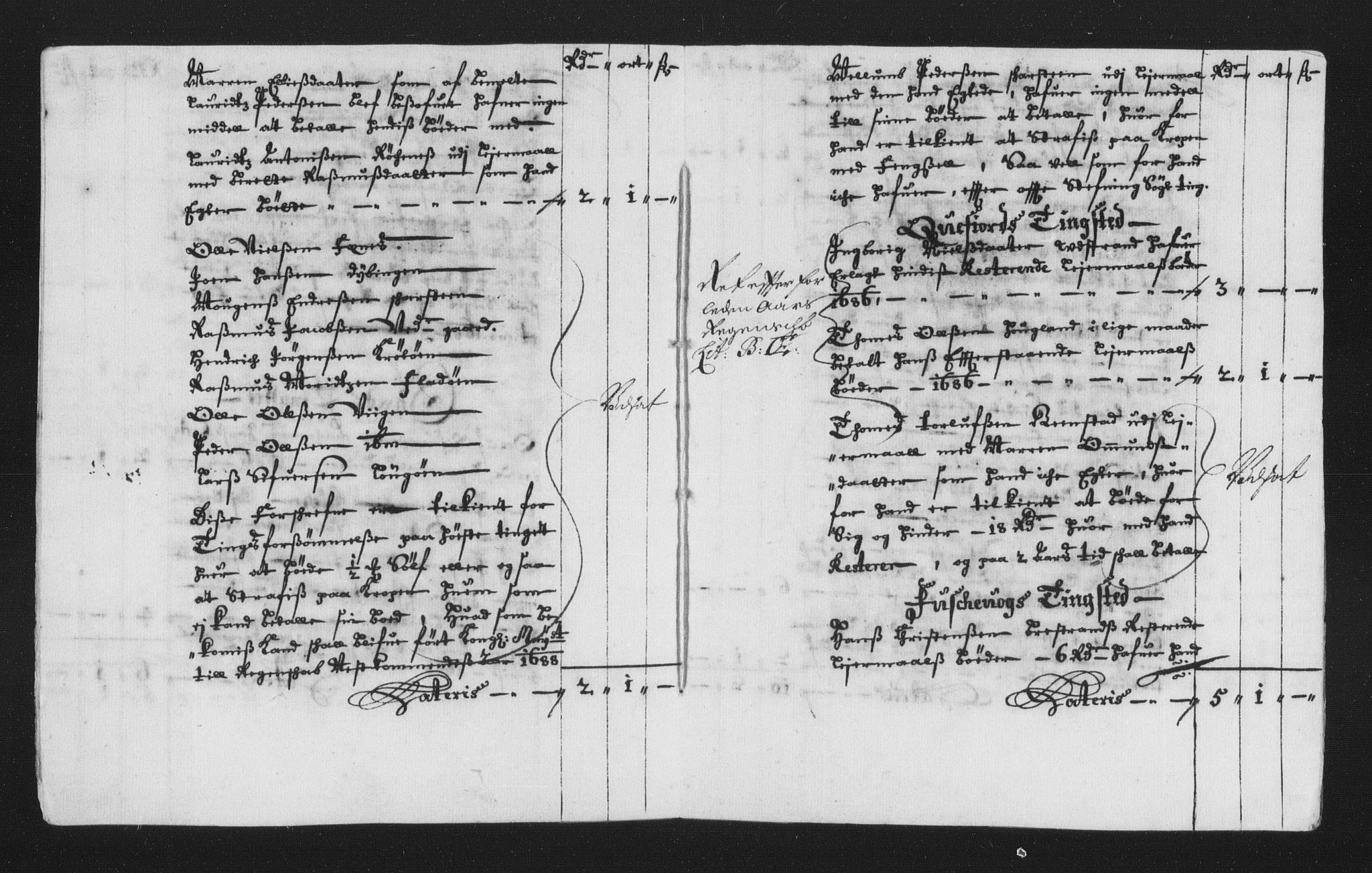 Rentekammeret inntil 1814, Reviderte regnskaper, Stiftamtstueregnskaper, Trondheim stiftamt og Nordland amt, AV/RA-EA-6044/R/Rh/L0010: Nordland amt, 1687