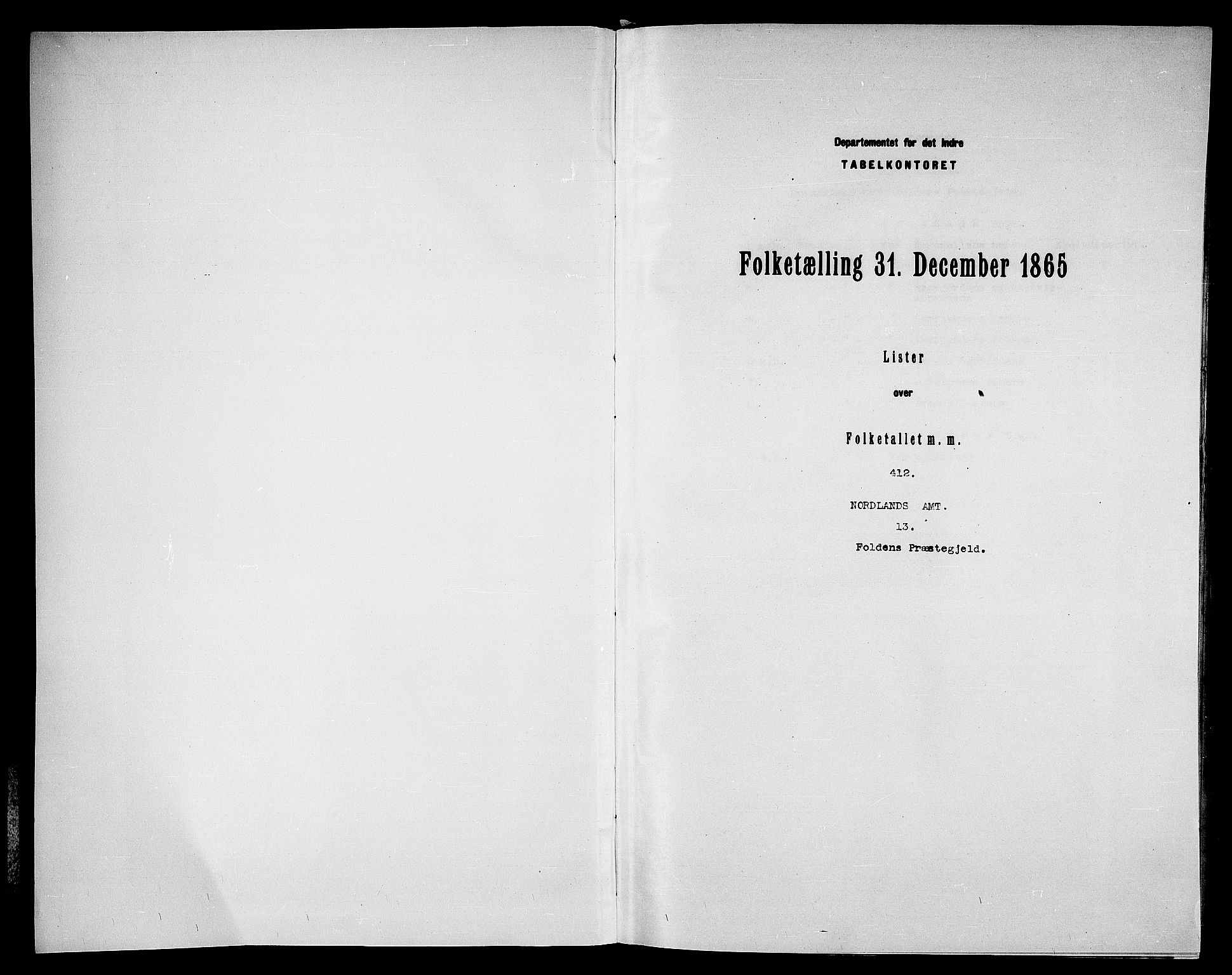 RA, Folketelling 1865 for 1845P Folda prestegjeld, 1865, s. 3