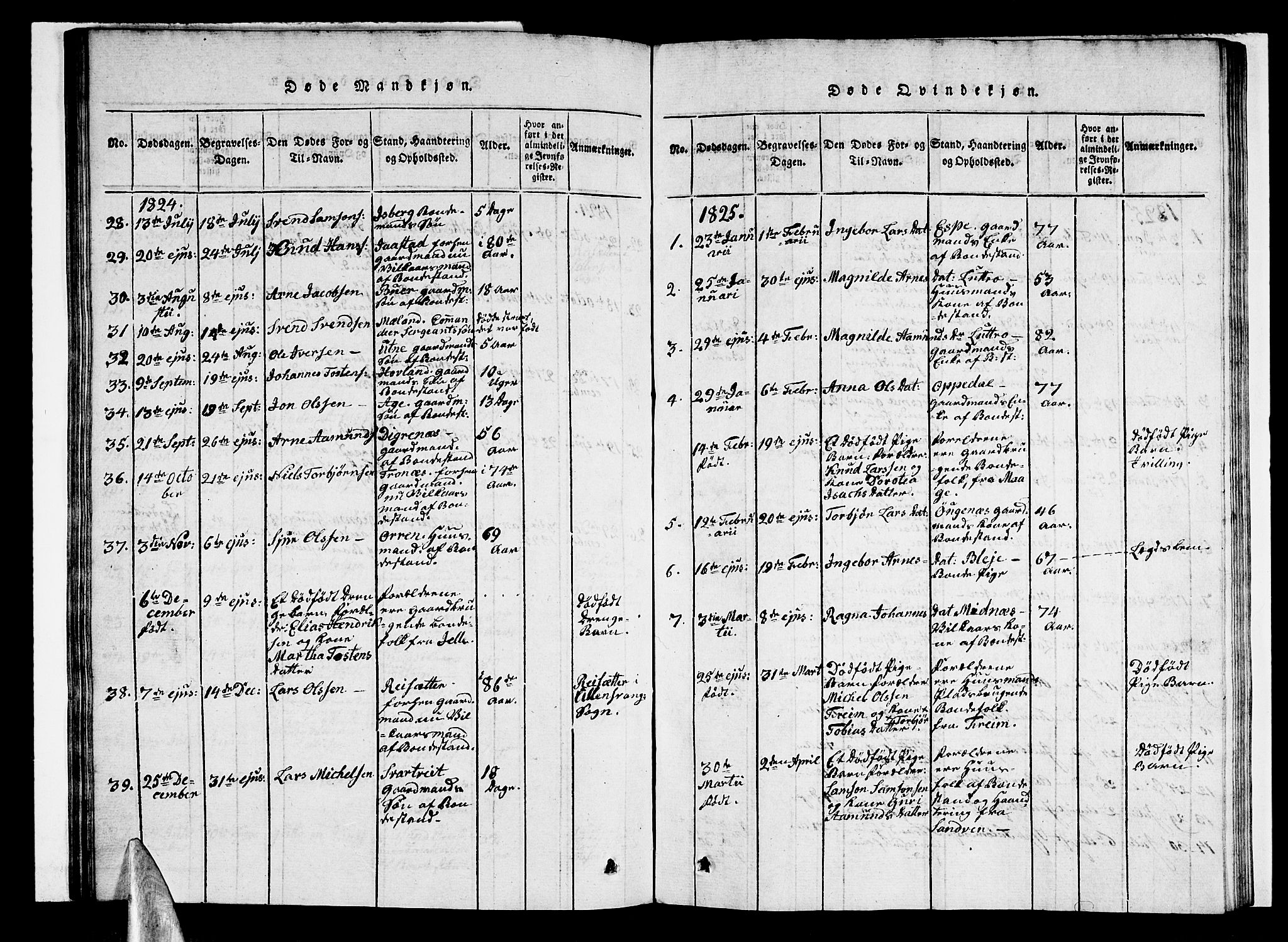Ullensvang sokneprestembete, AV/SAB-A-78701/H/Haa: Ministerialbok nr. A 9, 1819-1826
