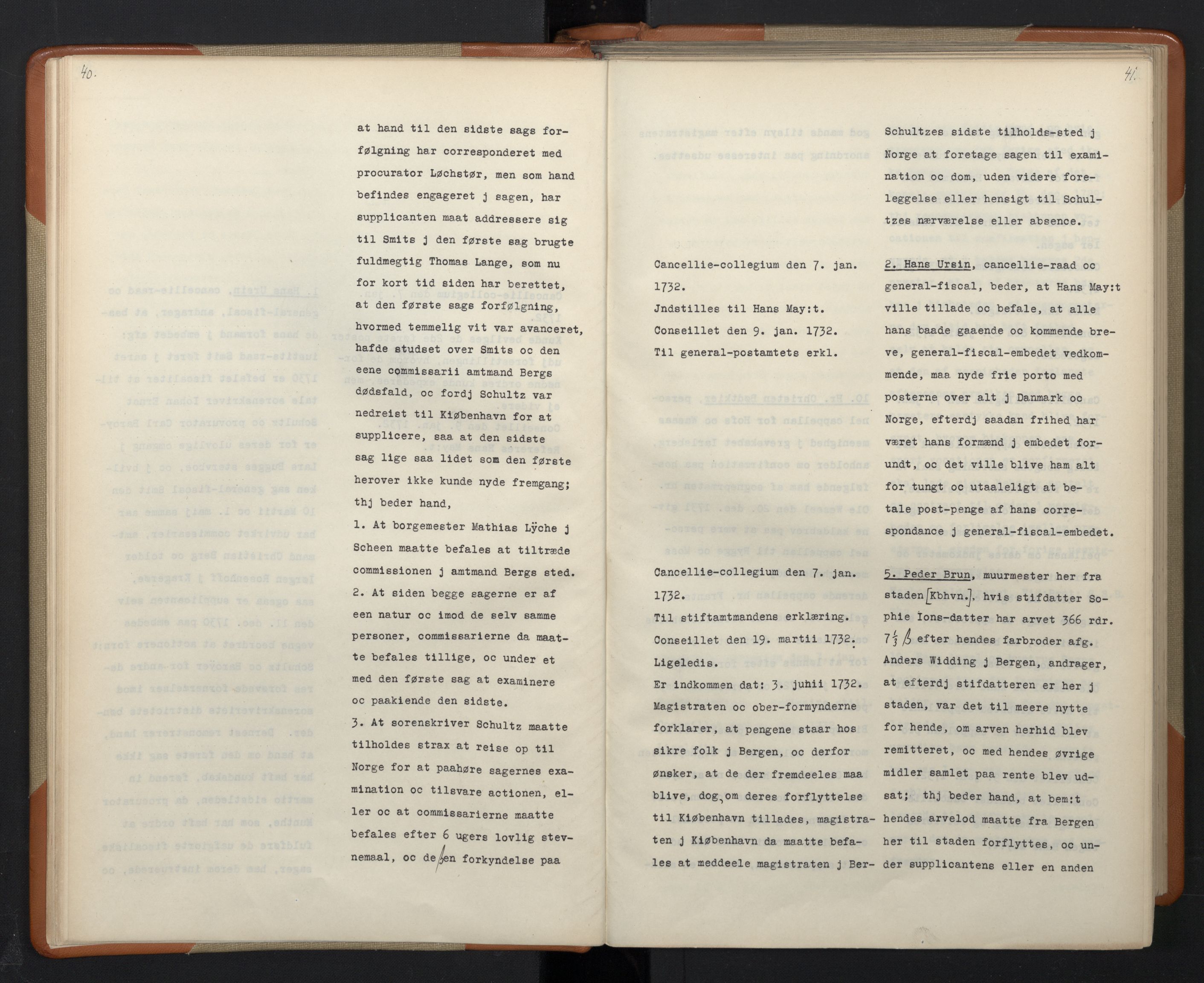 Avskriftsamlingen, RA/EA-4022/F/Fa/L0095: Supplikker, 1732, s. 24