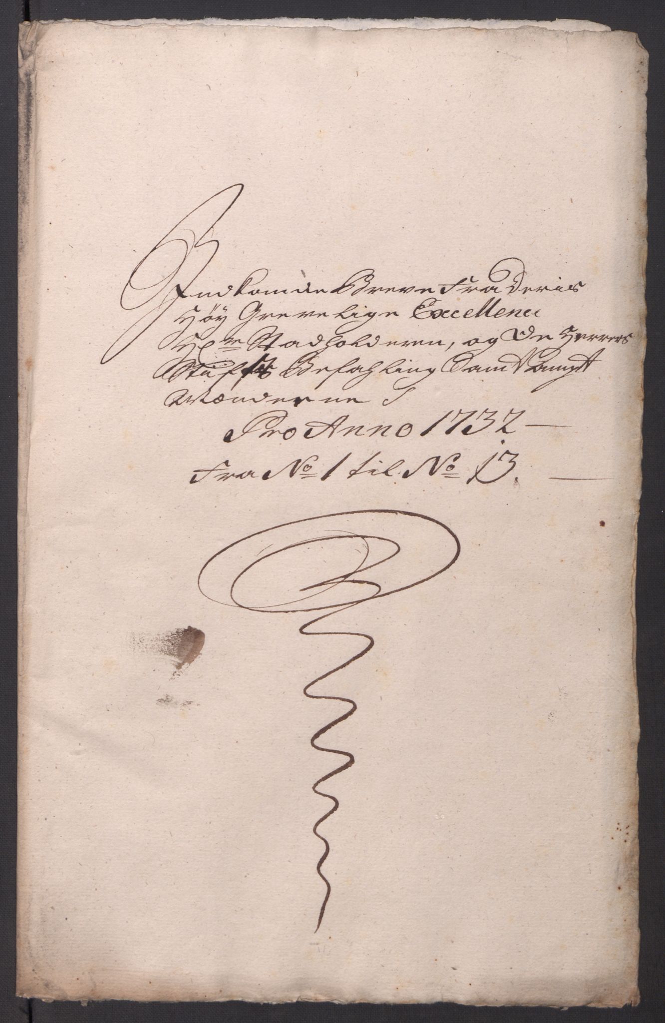 Kommanderende general (KG I) med Det norske krigsdirektorium, AV/RA-EA-5419/D/L0061: Stattholderens, stiftamtmenns og amtmenns brev, 1731-1740, s. 16